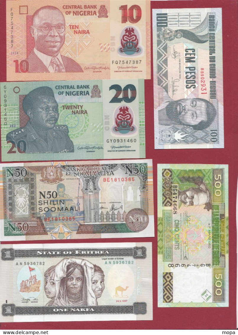 Pays Du Monde (AFRIQUE) --28 Billets --UNC --lot N°1 - Lots & Kiloware - Banknotes