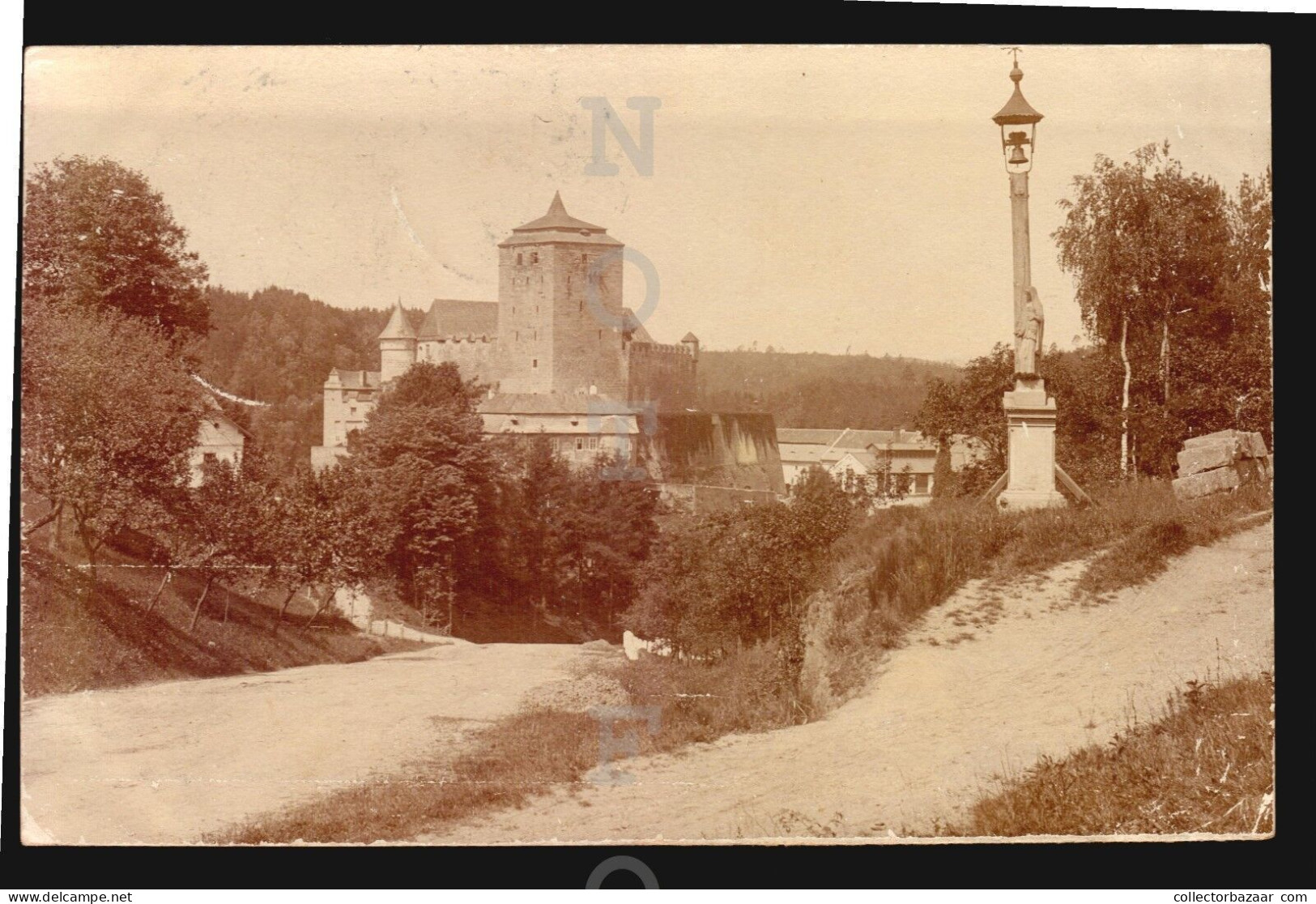 Österreich Subotka Real Photo Postcard Austria Postcard Sent To Uruguay In 1907 - Collections & Lots