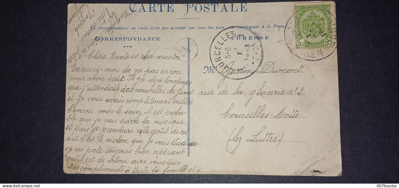 JODOIGNE  / AVENUE DE LA STATION / EDIT. LAROCHE / VOYAGEE 1913 - Jodoigne