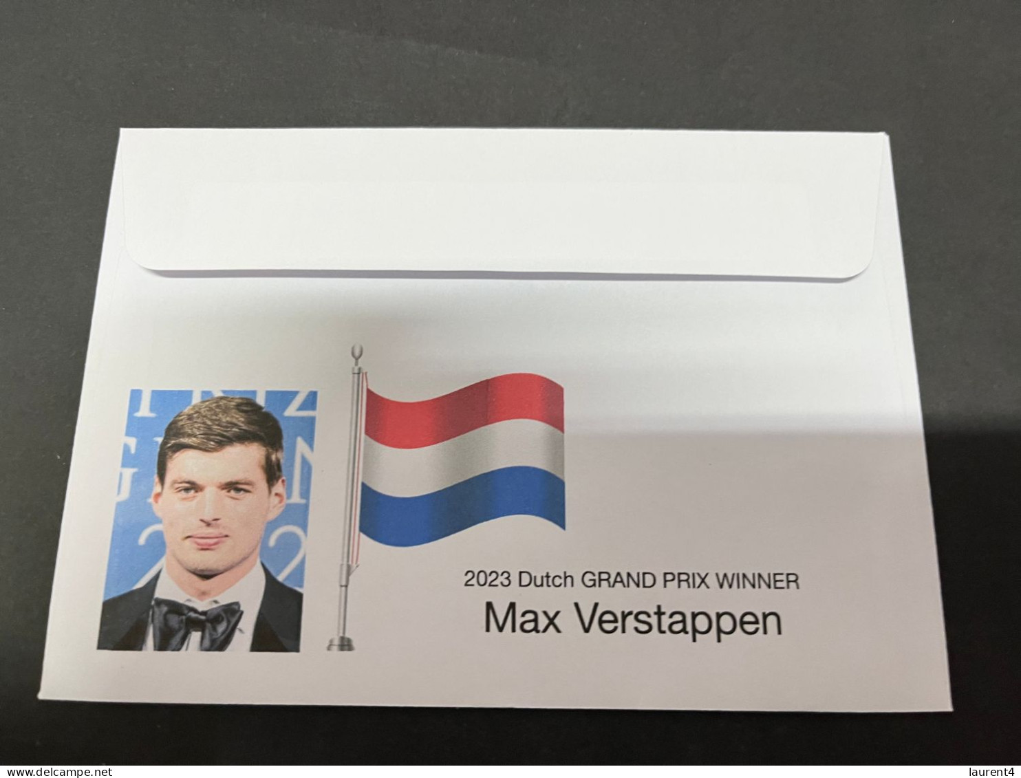 29-8-2023 (3 T 33) Formula One - 2023 Netherlands Grand Prix - Winner Max Verstappen (27 August 2023) OZ Formula I Stamp - Sonstige & Ohne Zuordnung