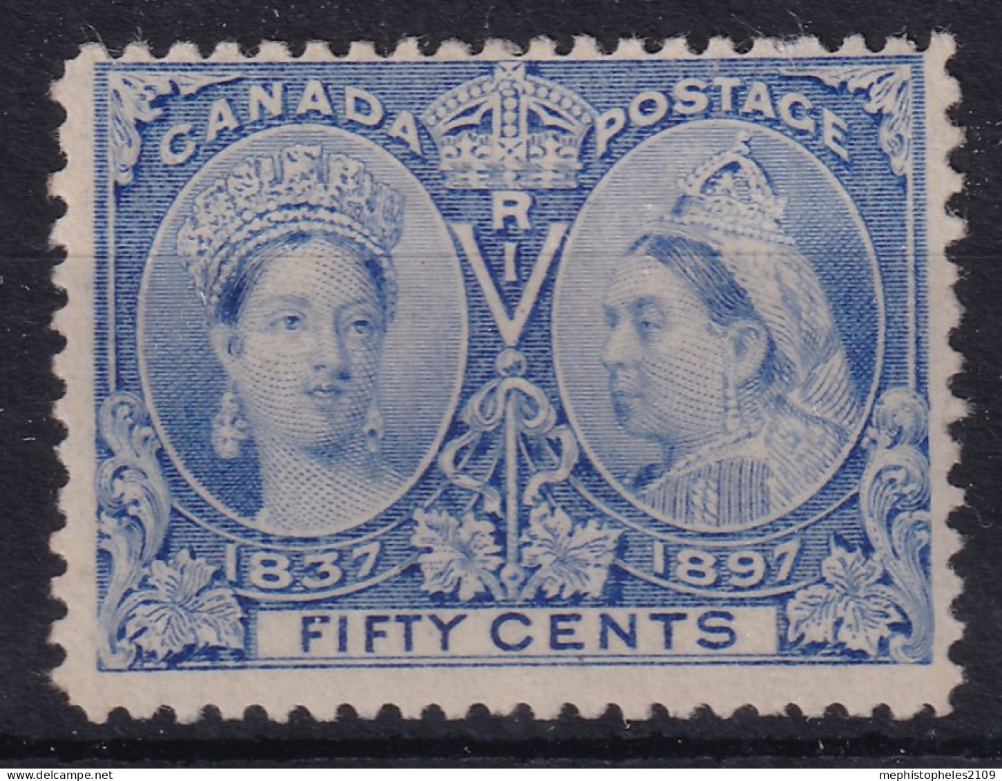 CANADA 1897 - MLJH - Sc# 60 - Jubilee 50c - Neufs