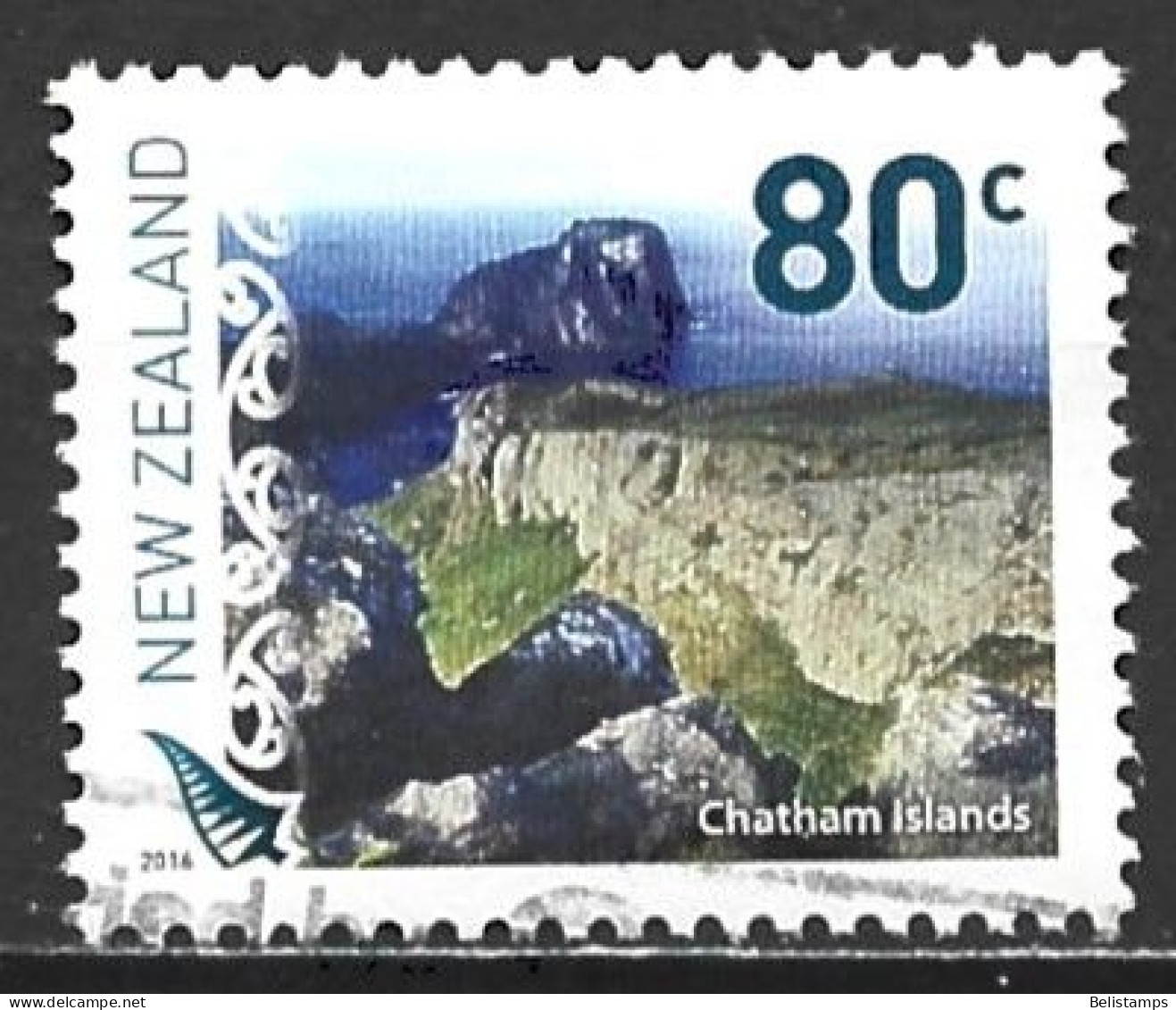 New Zealand 2016. Scott #2645 (U) Tourist Attraction, Chatham Islands - Used Stamps