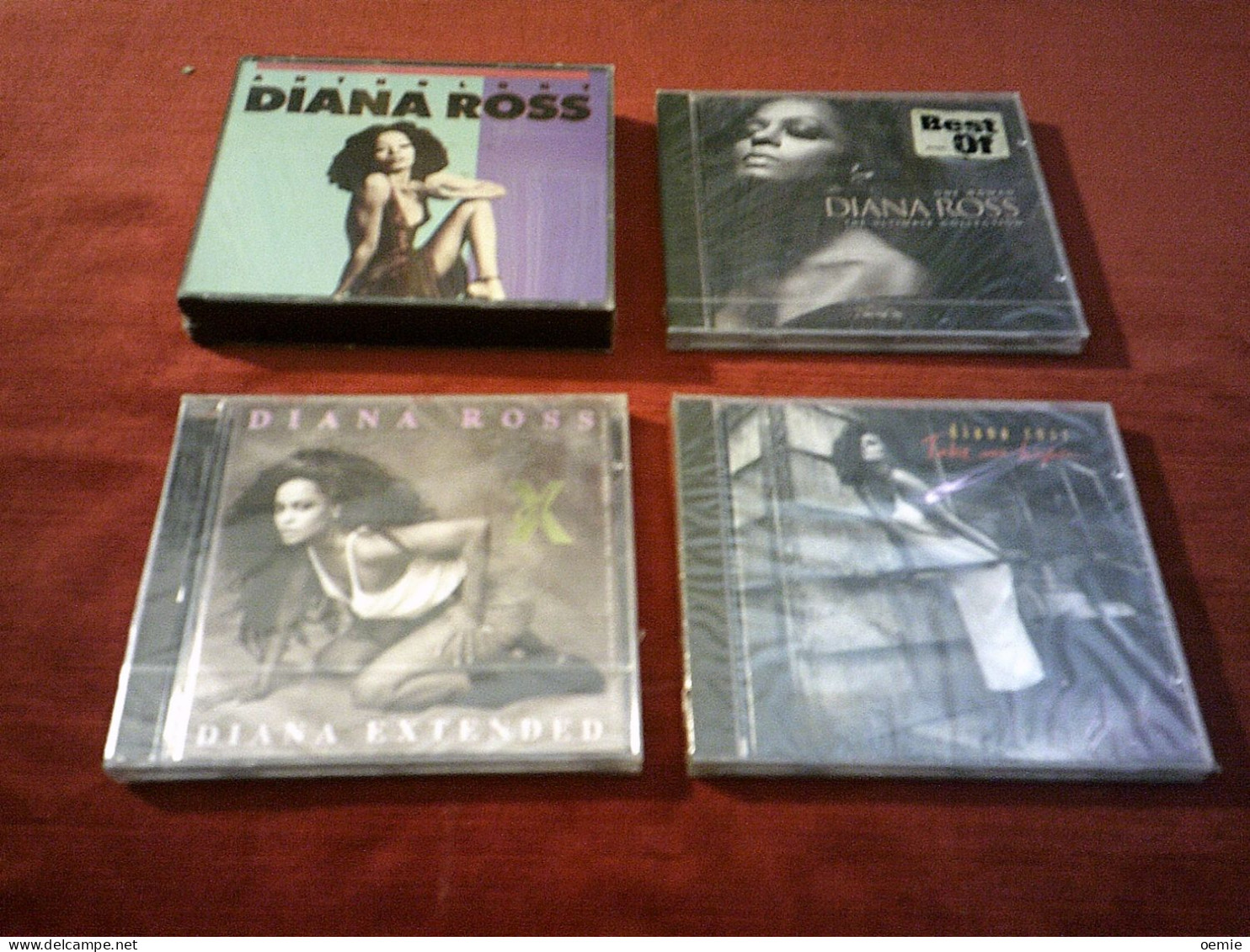 DIANA ROSS   ° COLLECTION DE 4 CD ALBUM DONT 1 COFFRET DOUBLE CD 38 TITRES - Collections Complètes