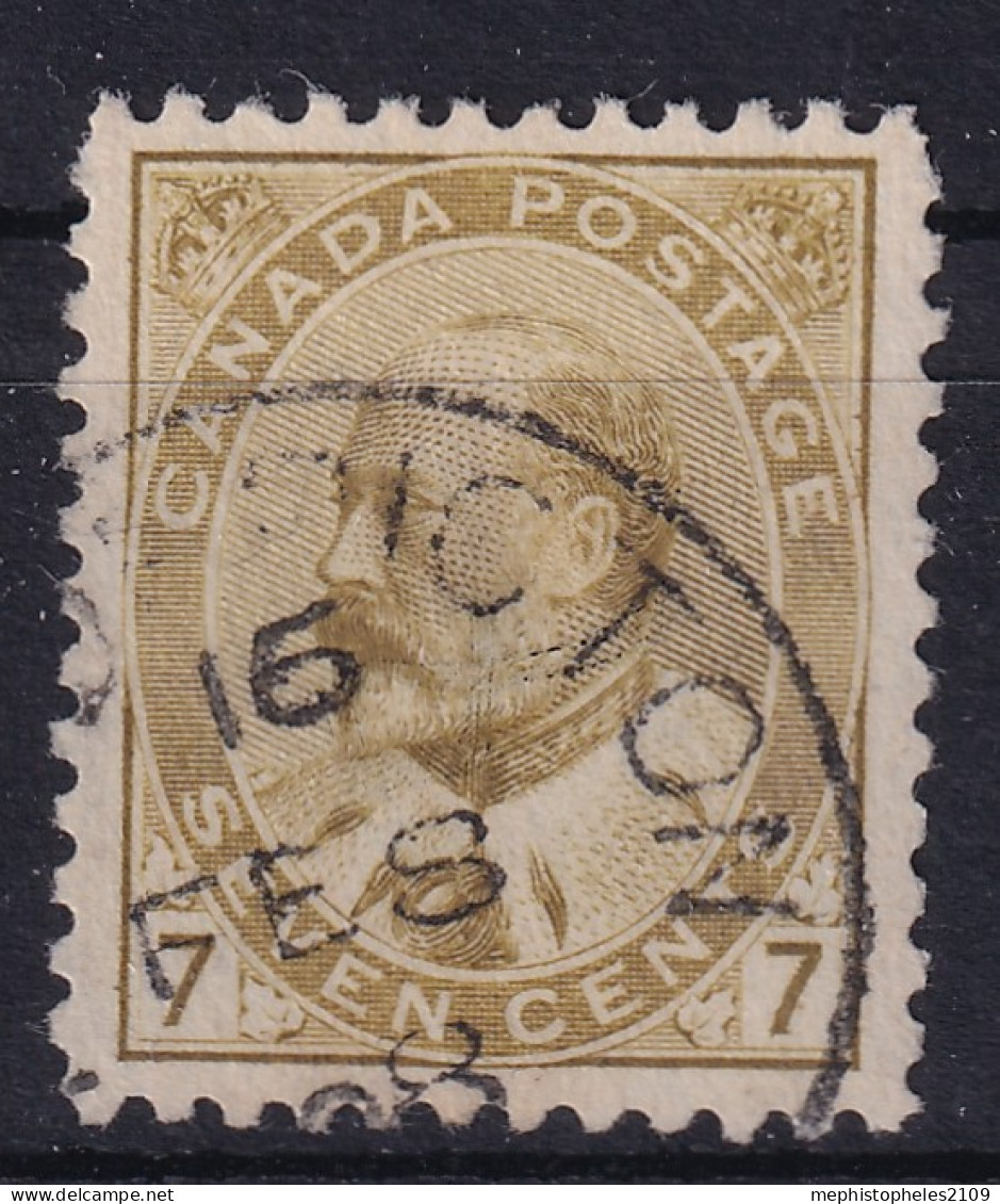 CANADA 1903-08 - Canceled - Sc# 92 - Usados