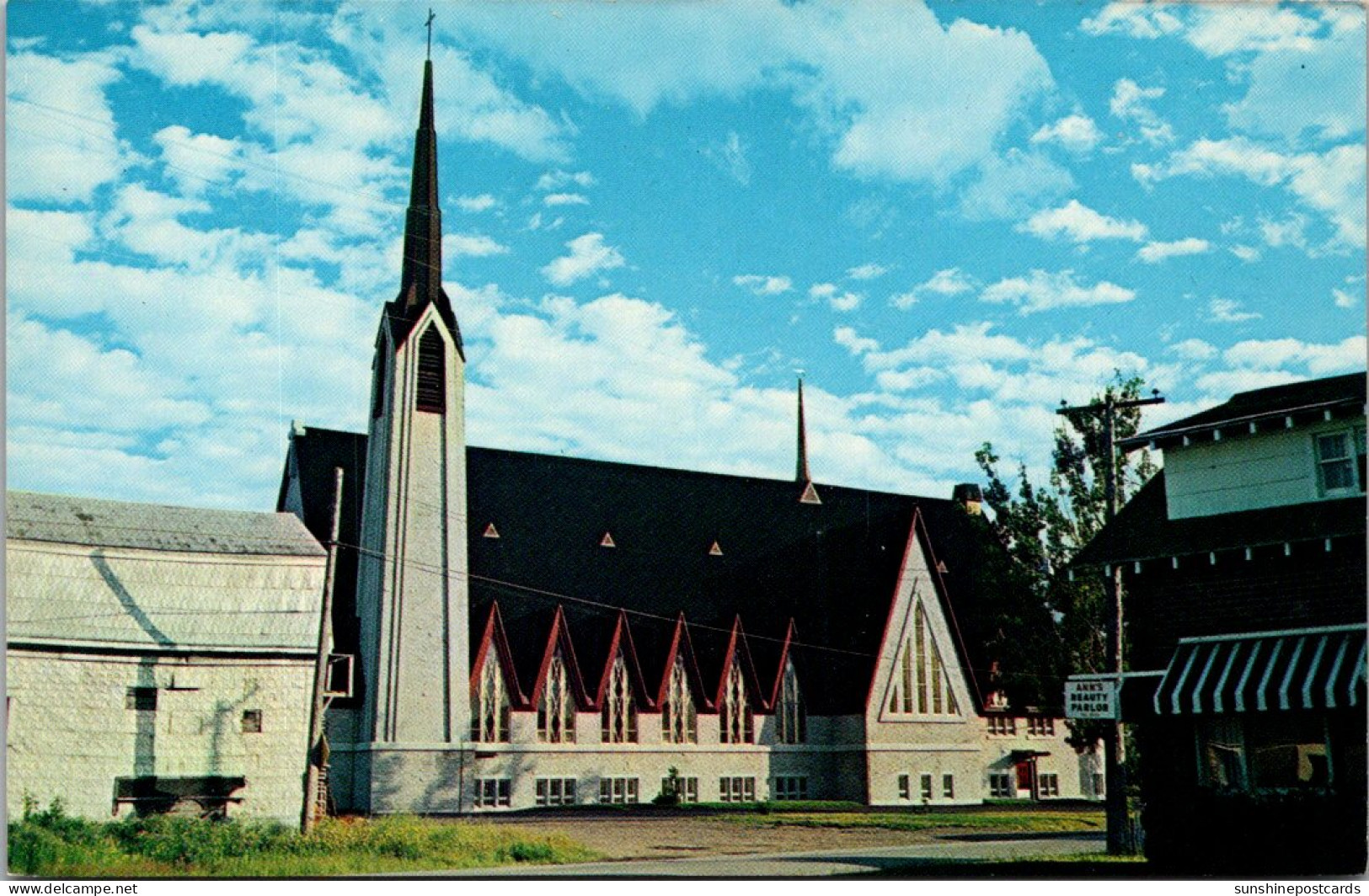 Canada New Brunswick St Leonard Cathedrale St Leonard - Sonstige & Ohne Zuordnung