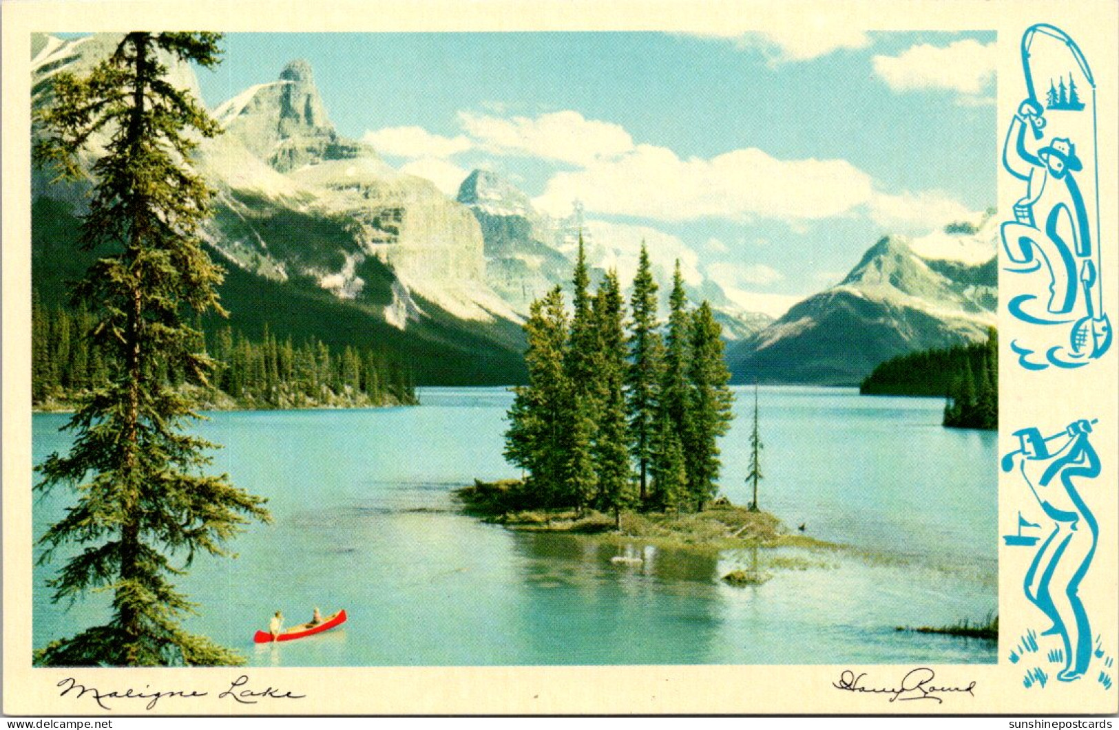 Canada Alberta Jasper National Park Maligne Lake - Jasper