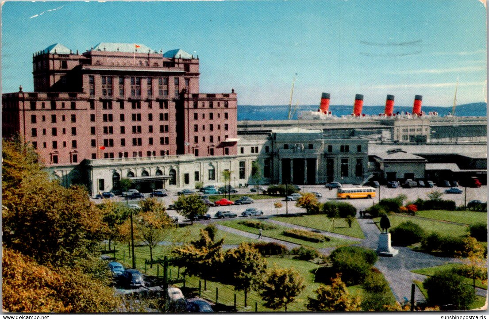 Canada Halifax Nova Scotian Hotel Union Station And Ocean Terminus 1955 - Halifax