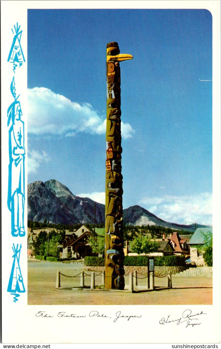 Canada Alberta Jasper The Totem Pole - Jasper