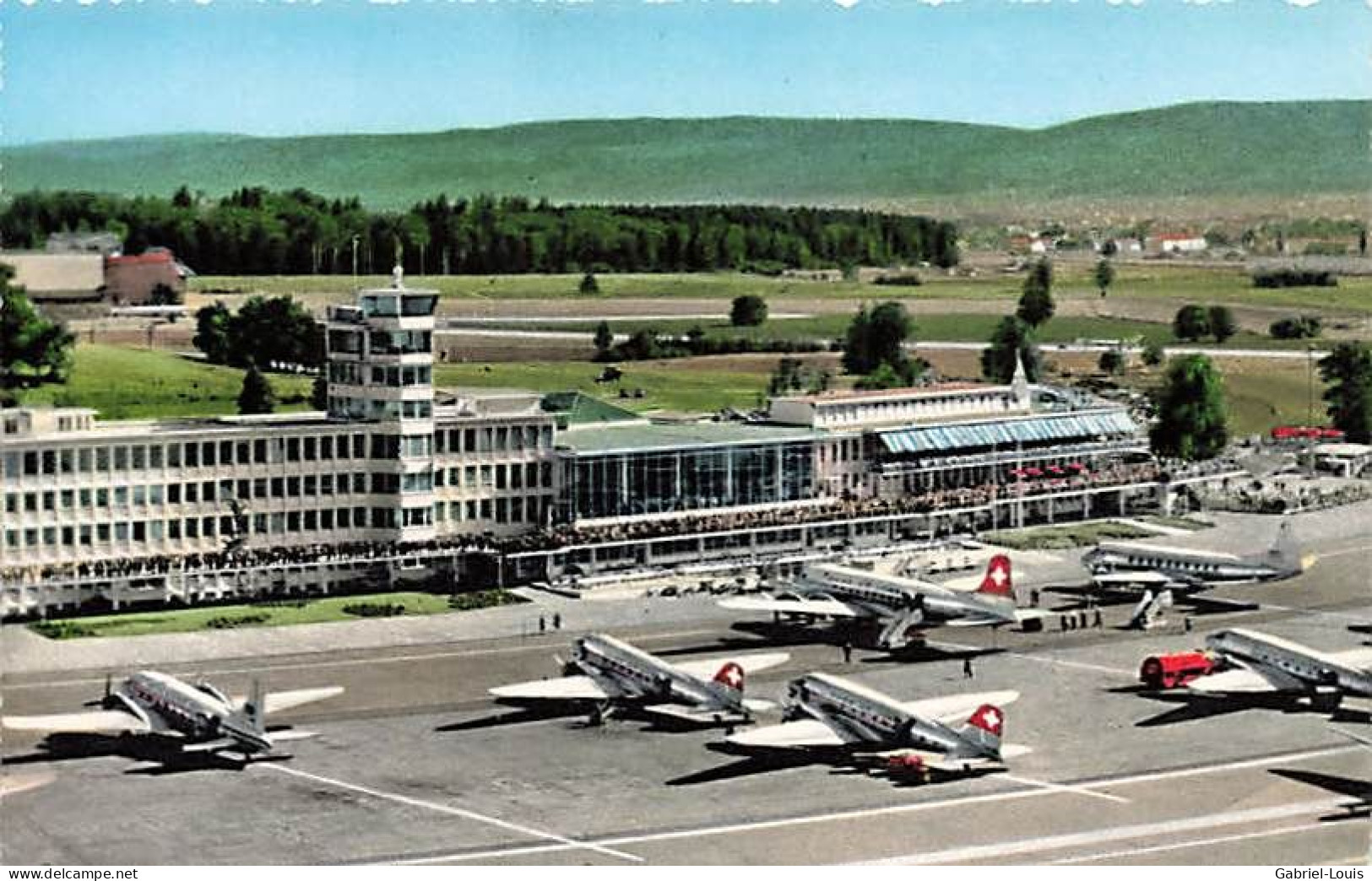 Flughof Zürich Kloten Avions Aéroport Swissair - Kloten