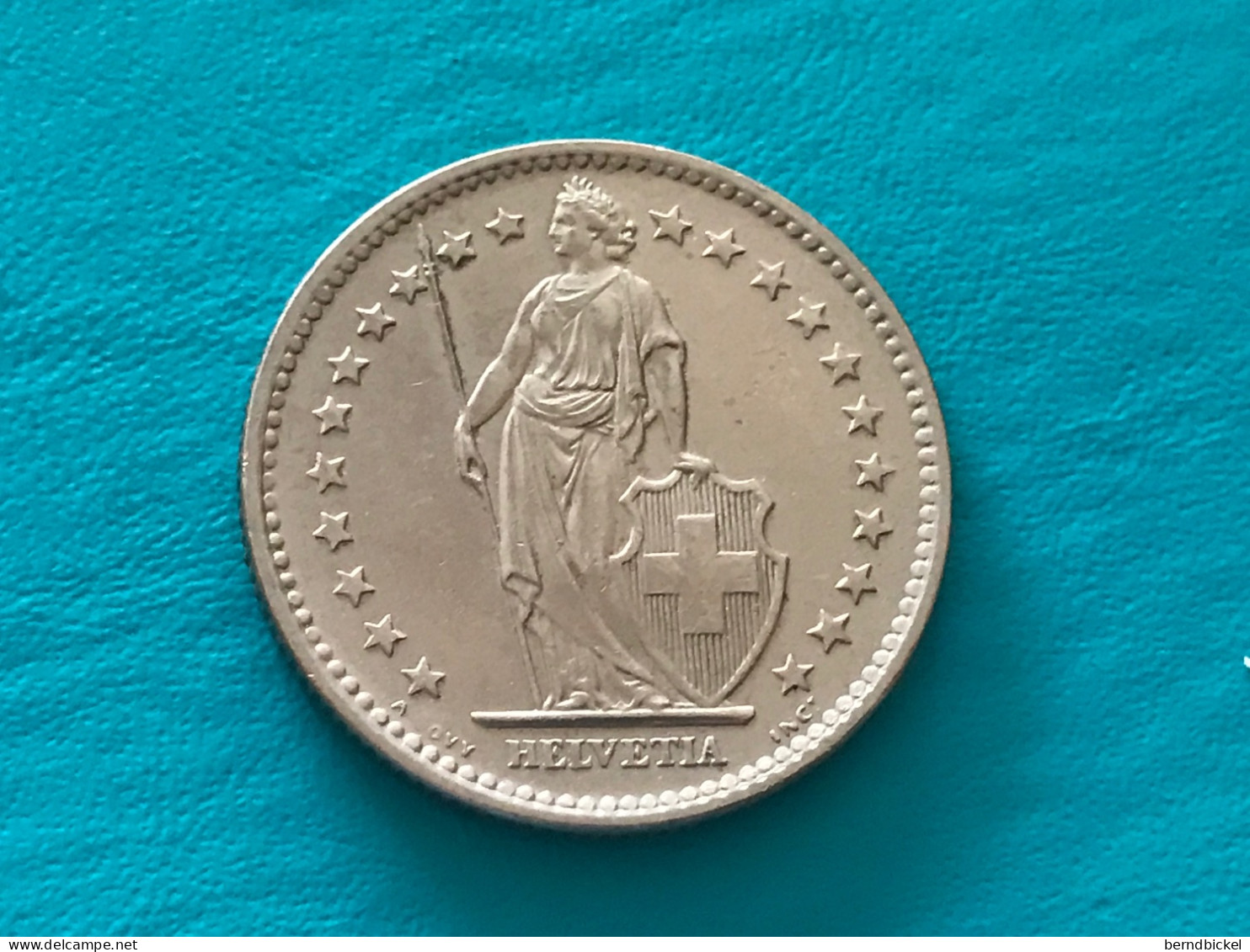 Münze Münzen Umlaufmünze Schweiz 2 Franken 1973 - Autres & Non Classés