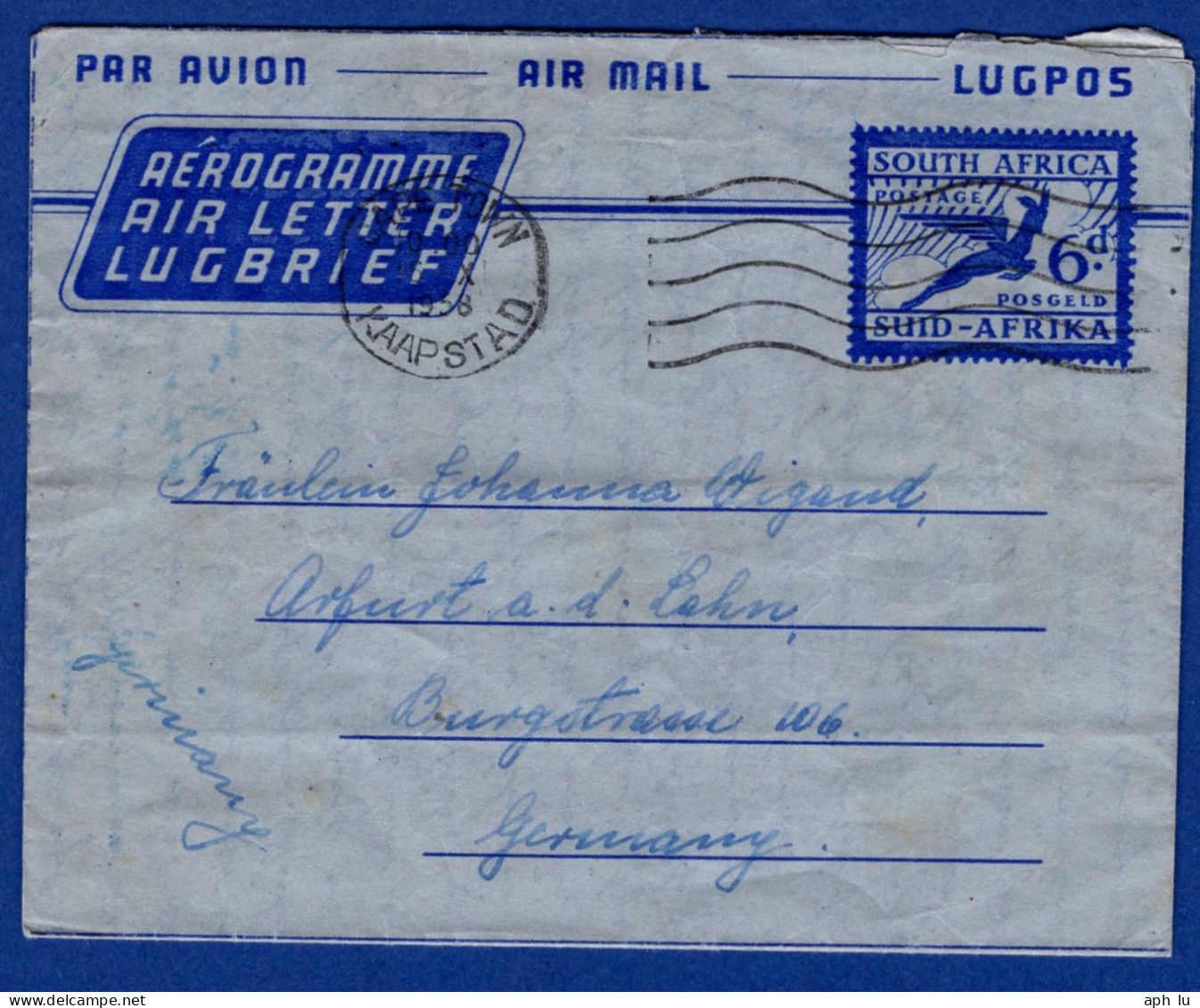 Aérogramme (ac9479) - Airmail