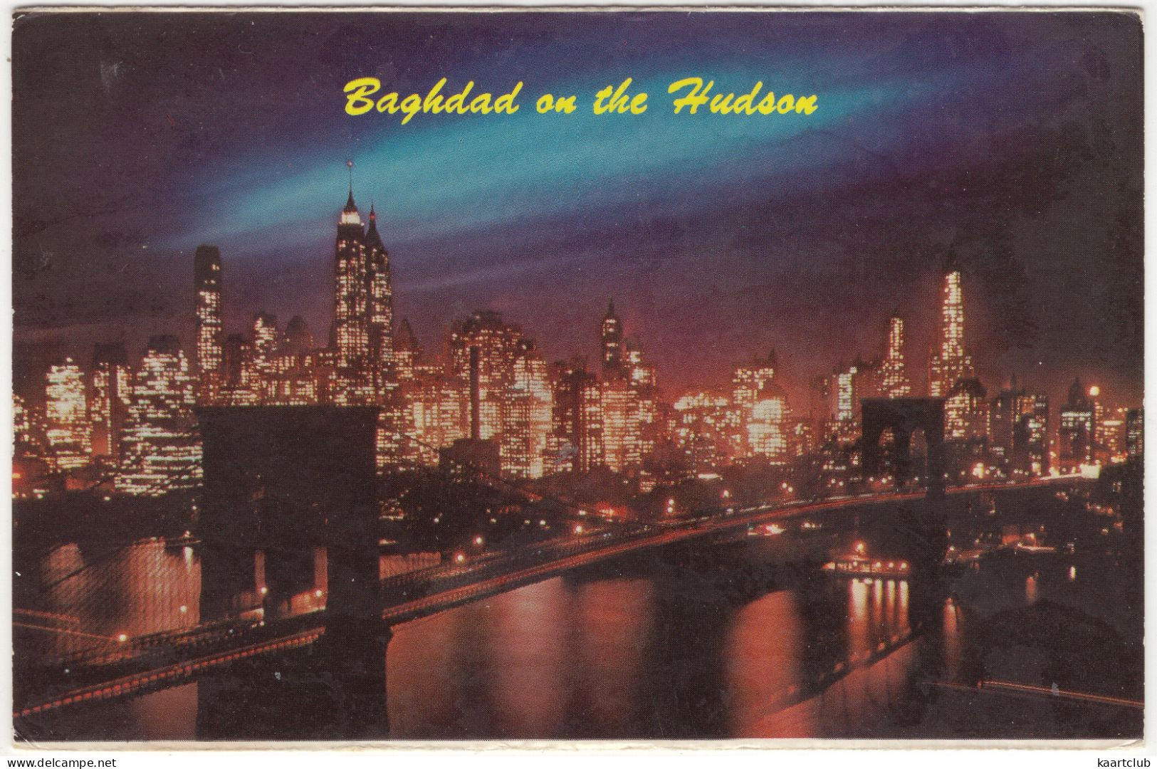 The 'City Of Cities' - 'Baghdad On The Hudson' - Brooklyn Bridge -  New York City - (N.Y. - USA) - Brooklyn