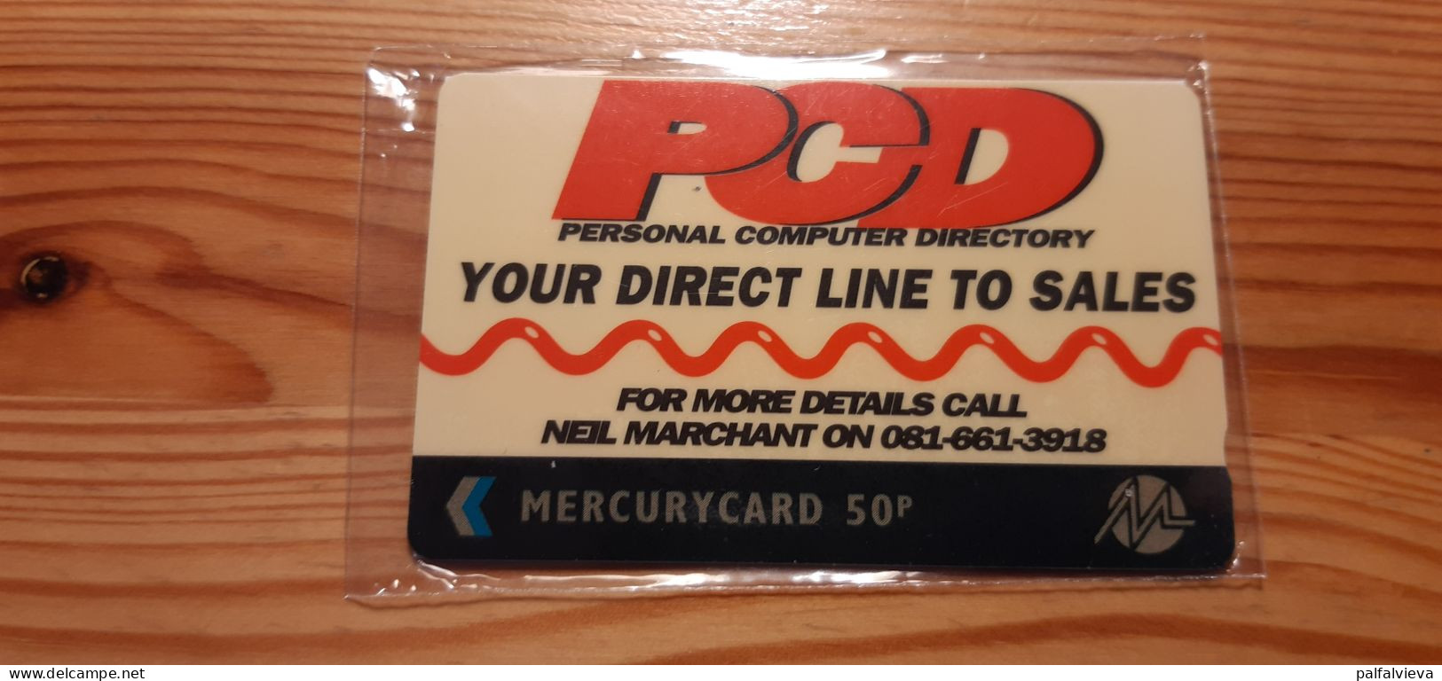 Phonecard United Kingdom, Mercury 20MERA - PCD 5.205 Ex. - Mint In Blister - [ 4] Mercury Communications & Paytelco