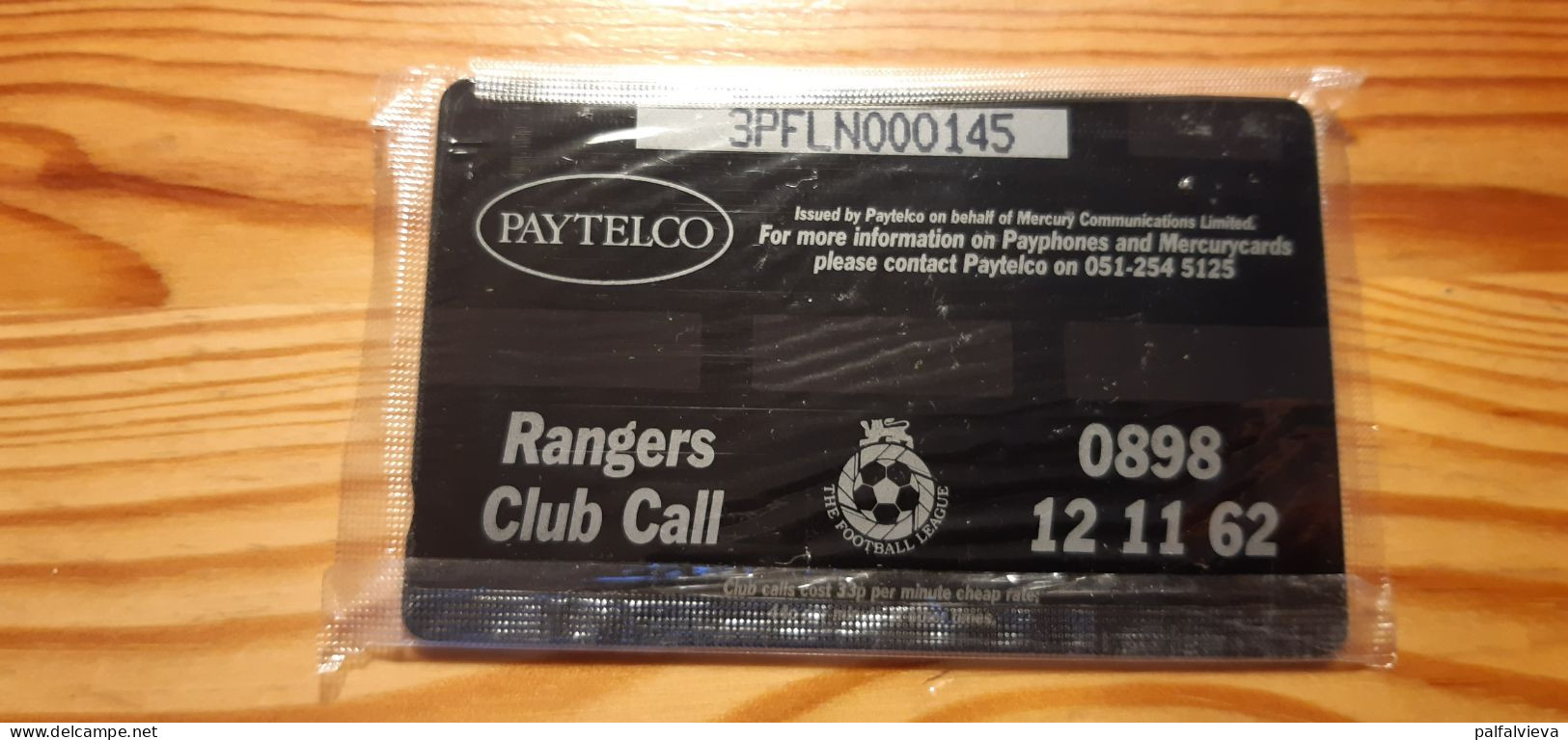 Phonecard United Kingdom, Mercury 3PFLN - Queens Park Rangers Football Club 5.900 Ex. - Mint In Blister - [ 4] Mercury Communications & Paytelco