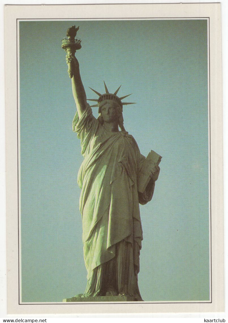 Het Vrijheidsbeeld.  New York. - The Statue Of Liberty, Liberty Island  (N.Y. - USA) - Freiheitsstatue