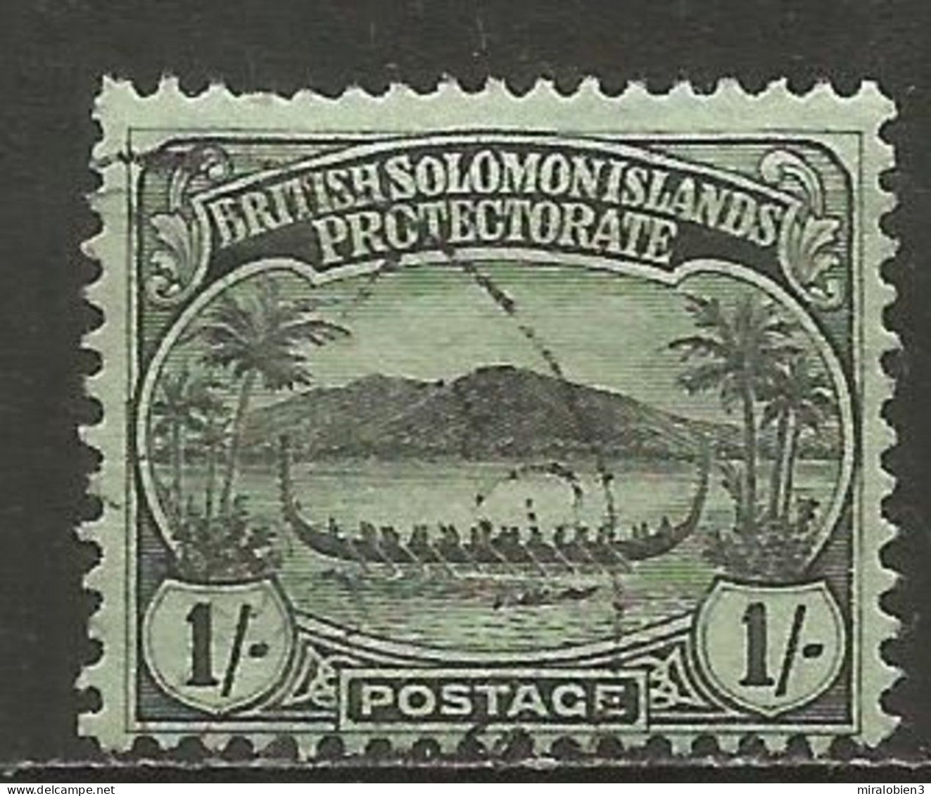 ISLAS SALOMON YVERT NUM. 15 USADO - Salomonen (...-1978)