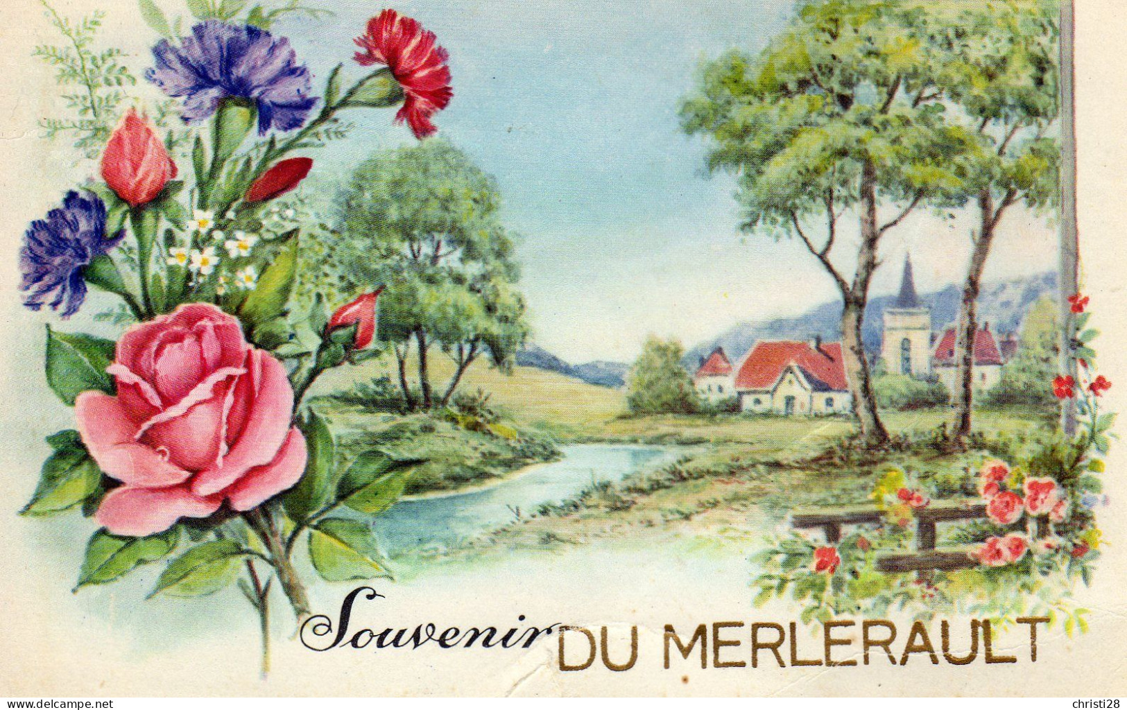 DPT 61 Souvenir DU MERLERAULT - Le Merlerault