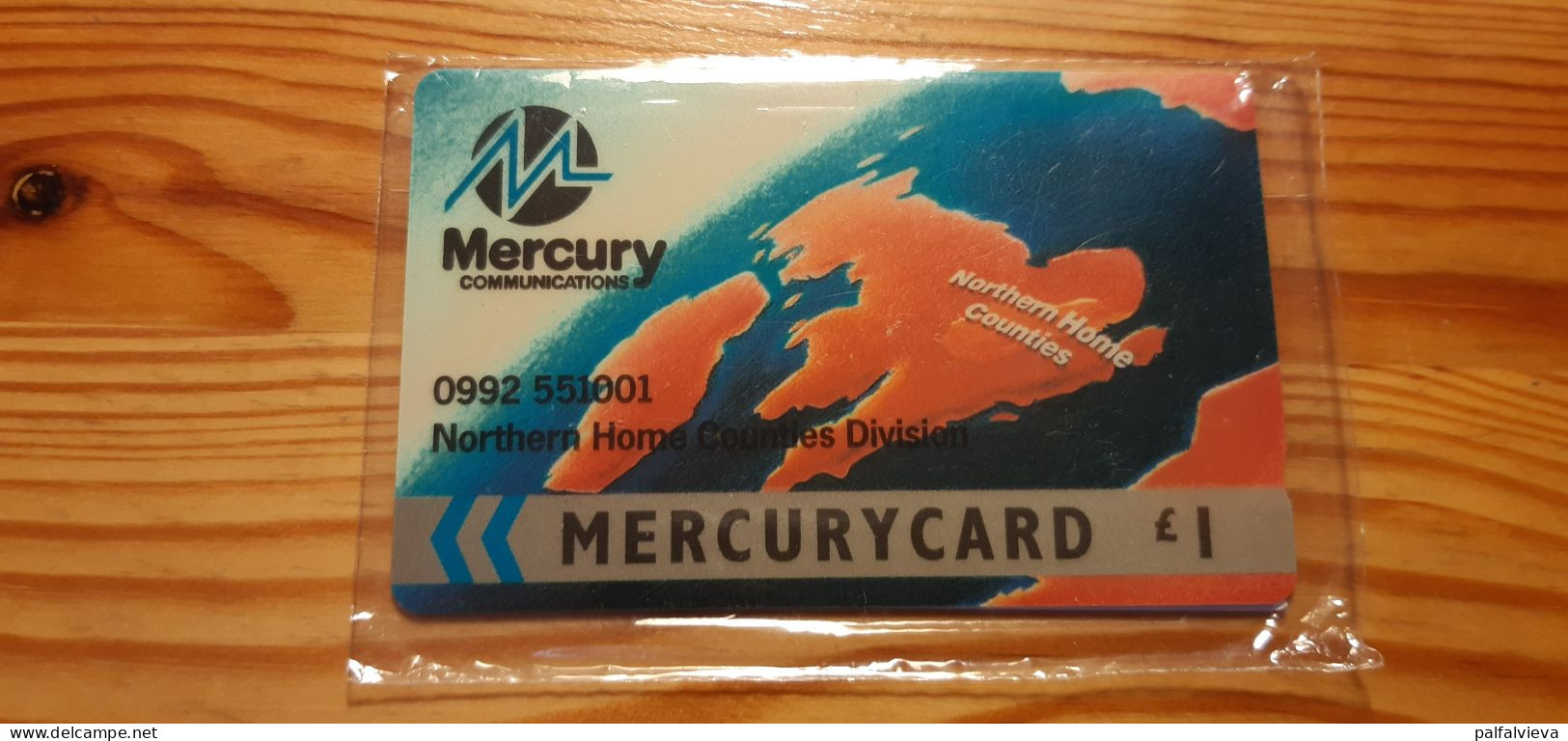 Phonecard United Kingdom, Mercury 20MERB - Northern Home Counties Division - Mint In Blister - [ 4] Mercury Communications & Paytelco