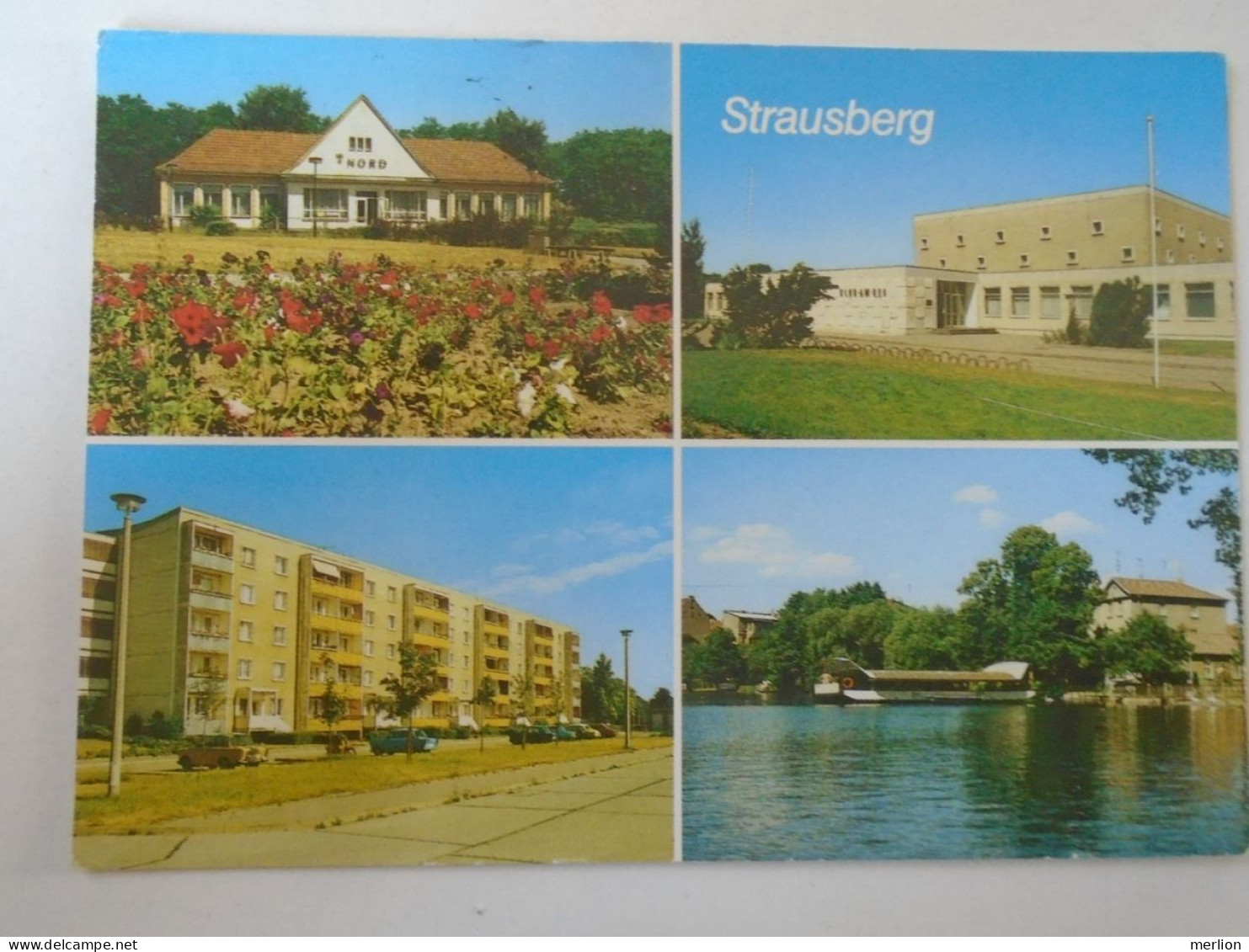 D197712   AK Germany  -   Strausberg - Mehrbildkarte -   Gel Nach Ungarn  1980's - Strausberg