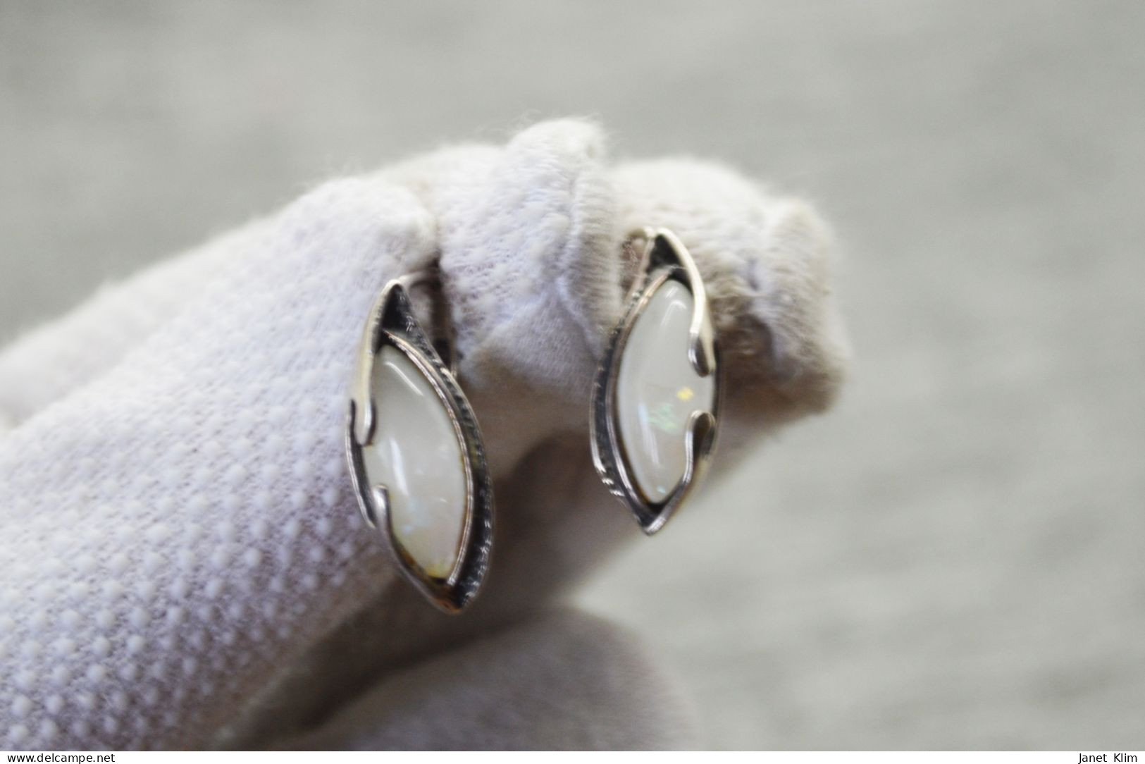 Beautiful Vintage Set Of 925 Sterling Silver With The Hallmark Of The Master - Orecchini