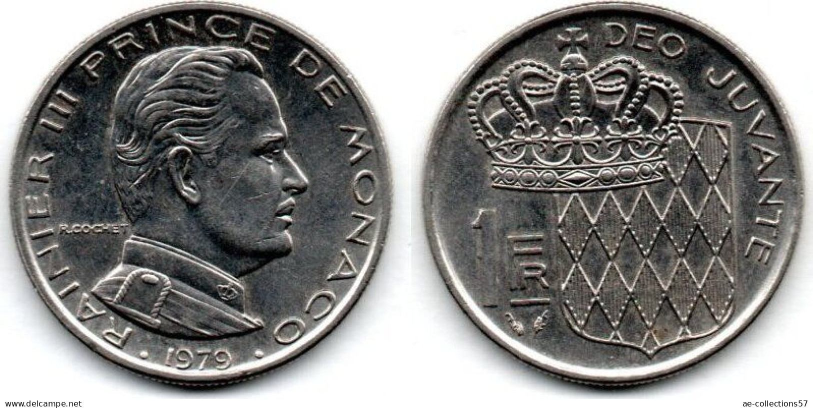 MA 24250 / Monaco 1 Franc 1978 SUP - 1960-2001 Franchi Nuovi