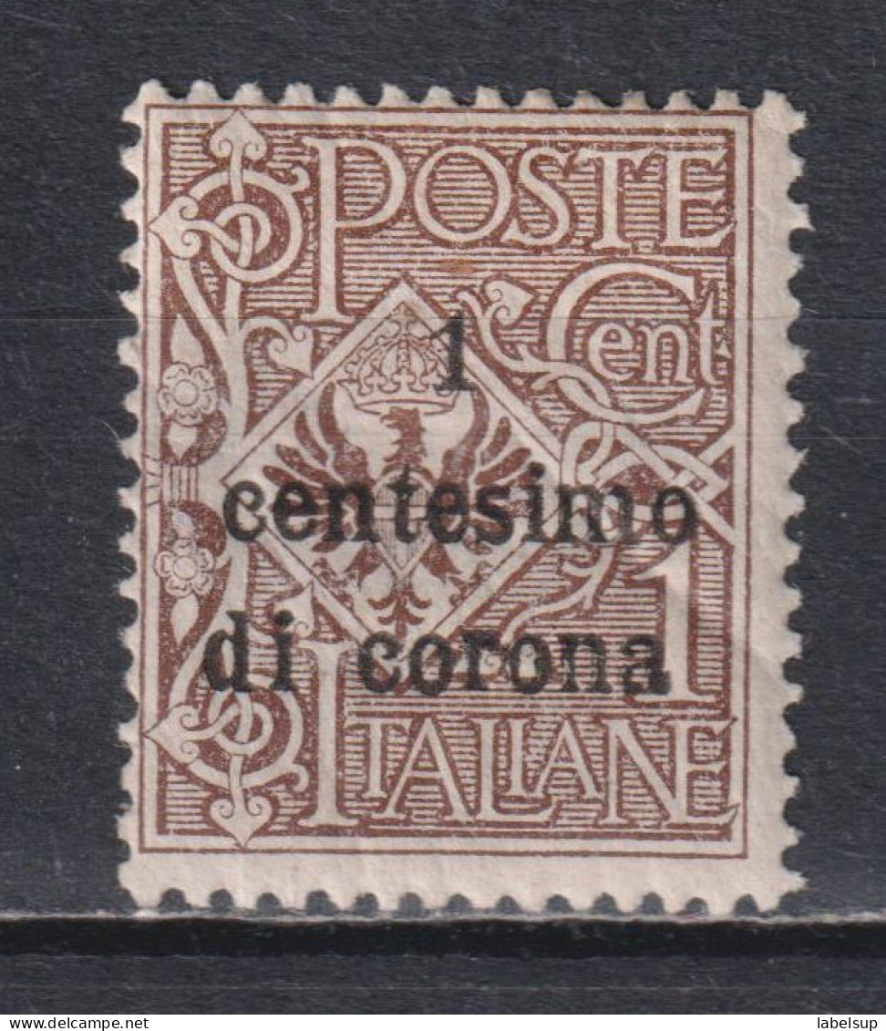 Timbre Neuf* D'Italie, Trentin Et Trieste De 1919 N°1 MH - Trente & Trieste