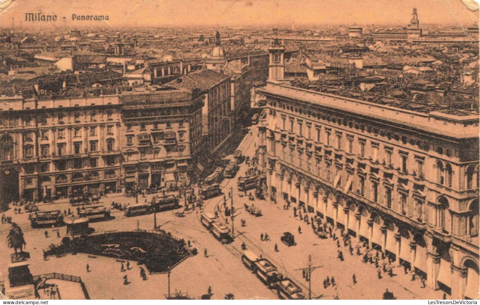 ITALIE - Milano - Panorama - Carte Postale Ancienne - Milano (Mailand)