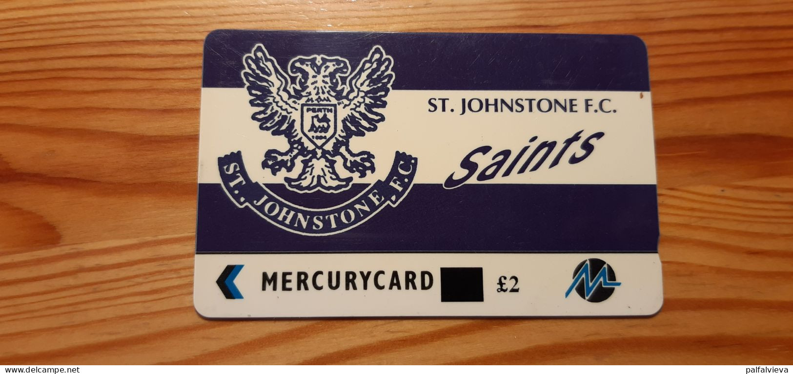 Phonecard United Kingdom, Mercury 1PPLT - St. Johnstone Football Club 1.041 Ex. - [ 4] Mercury Communications & Paytelco