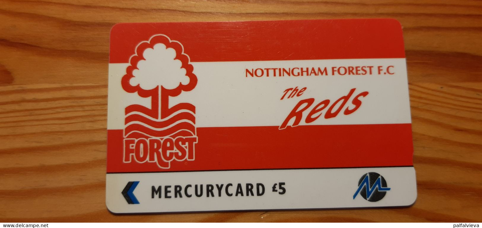 Phonecard United Kingdom, Mercury 3PFLQ - Nottingham Forest Football Club 5.900 Ex. - [ 4] Mercury Communications & Paytelco