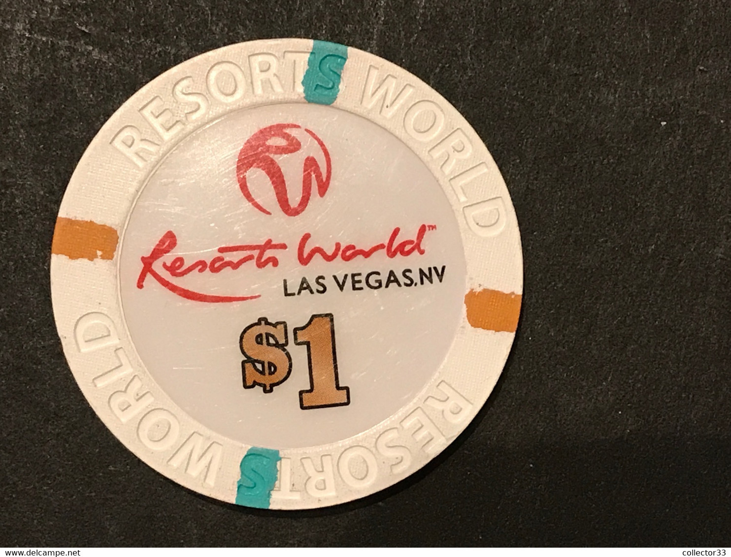 JETON / TOKEN LAS VEGAS 1$  CASINO RESORT WORLD - Casino