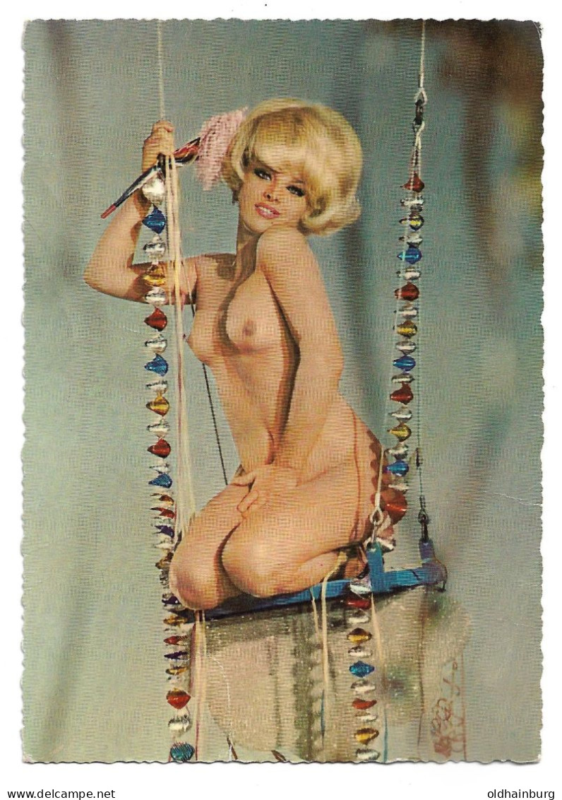 0410j: Pin- Up- AK, Ungel., Rs. Beschriftet "1969 Hainburg An Der Donau GABI Im Archiv Prokophaus.... ", Leicht Knittrig - Hainburg