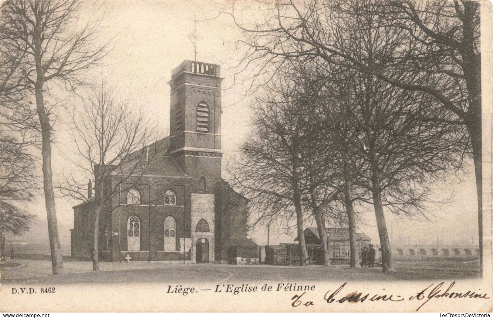 BELGIQUE - Liège - L'Eglise De Fétinne -  Carte Postale Ancienne - Liège