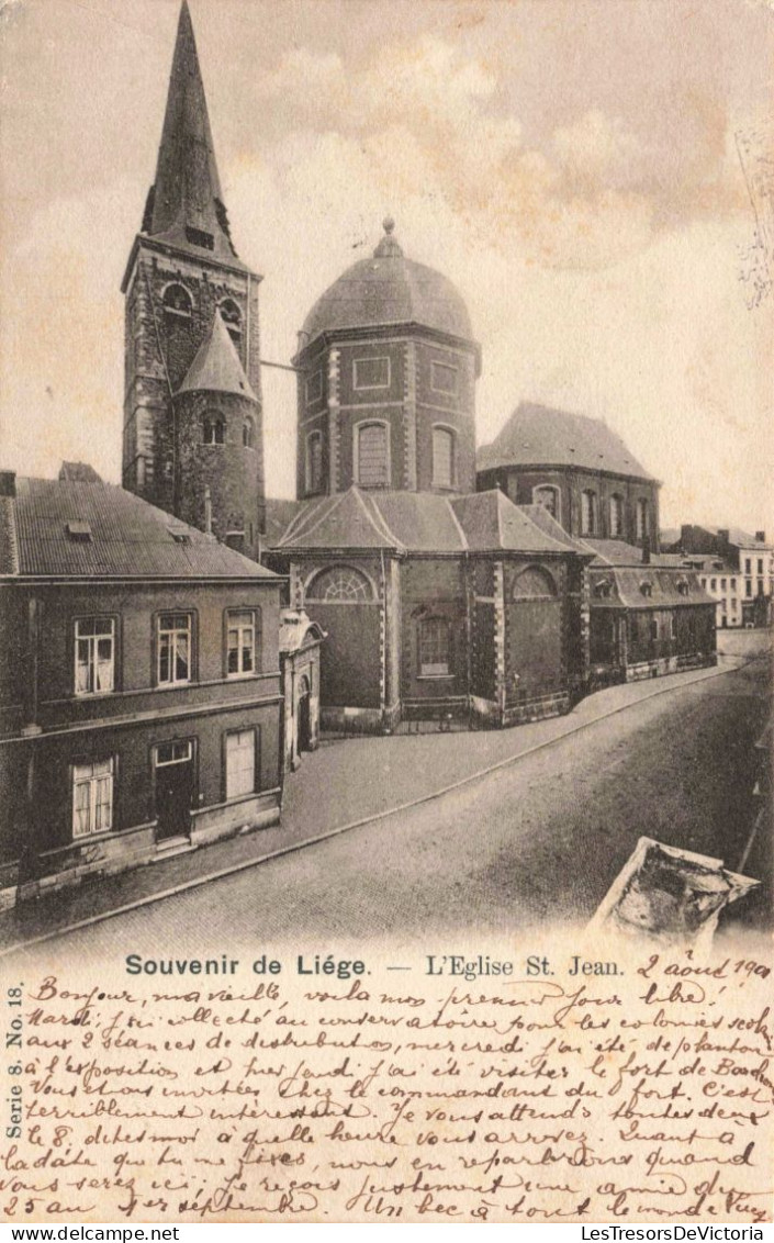 BELGIQUE - Liège - L'Eglise St Jean -  Carte Postale Ancienne - Lüttich