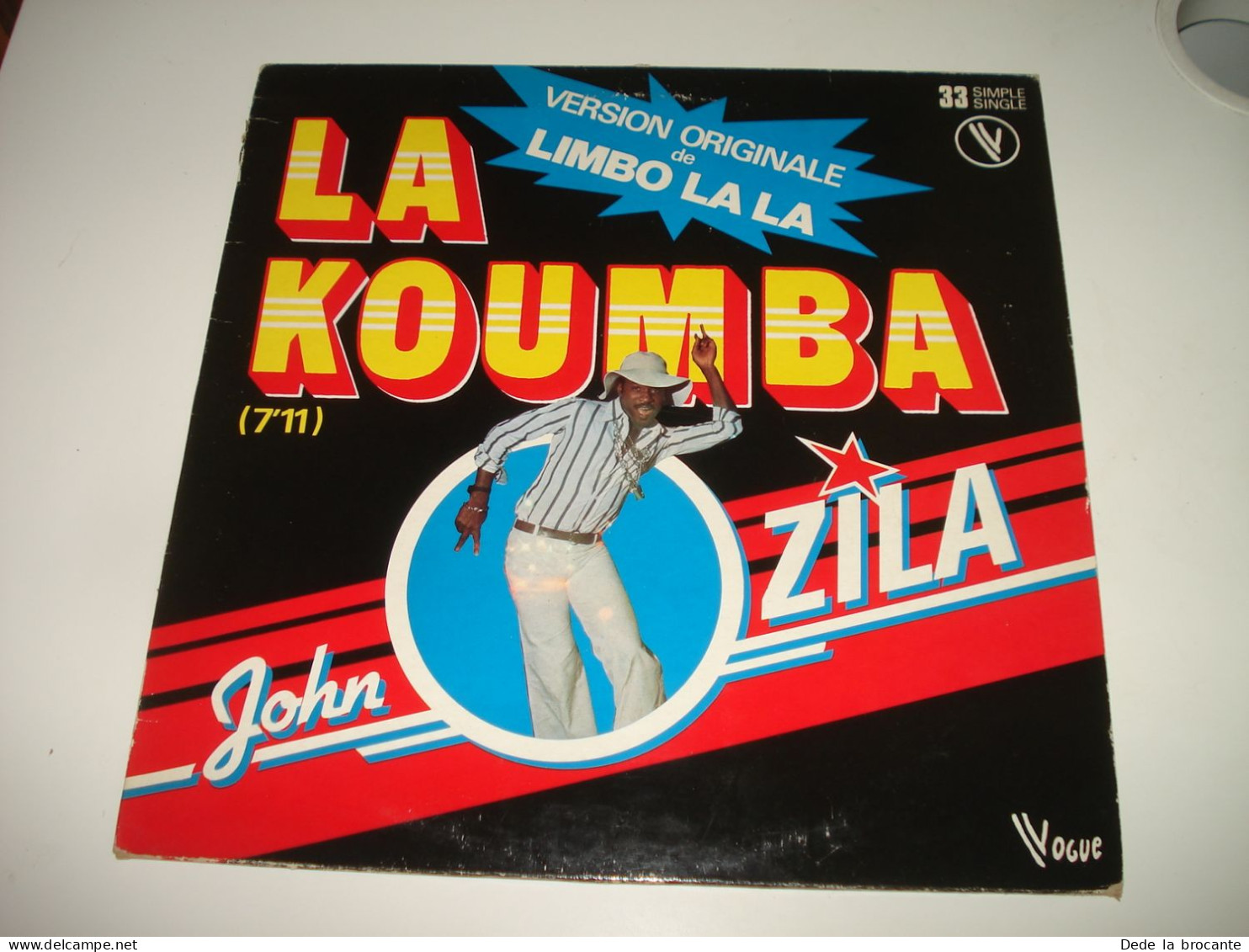 B10 / John Ozila – La Koumba - 1 LP - Single – 310956 - France 1982   M/EX - Reggae