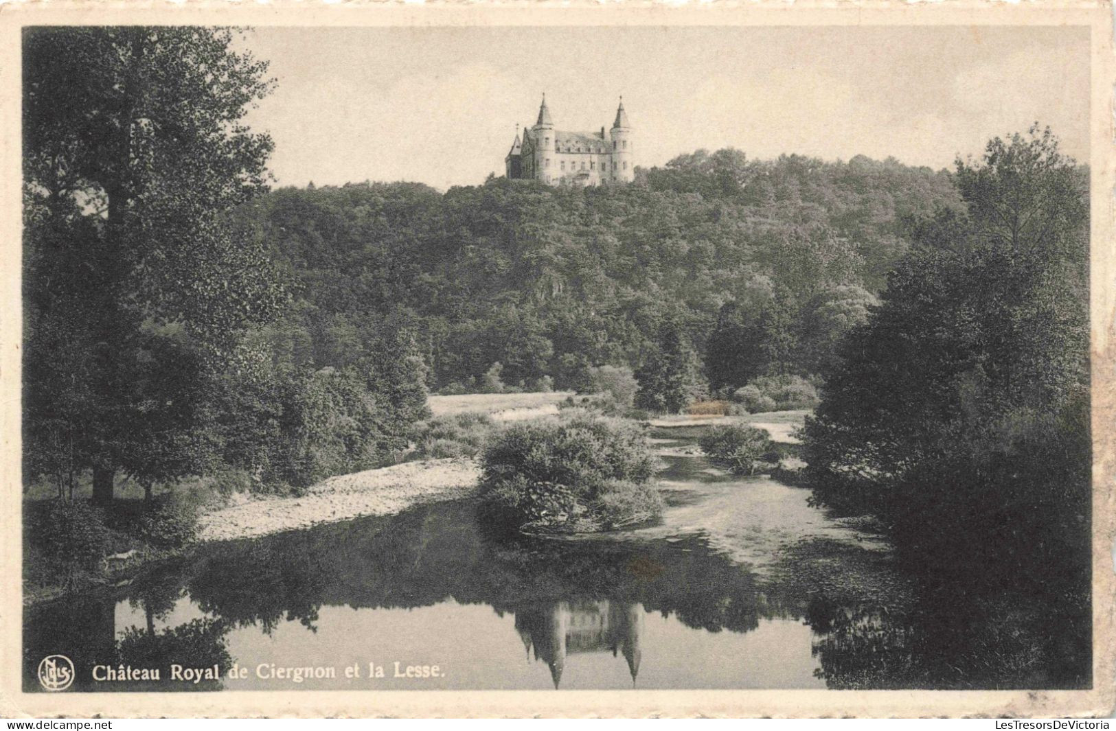 BELGIQUE - Namur - Chateau Royal De Ciergnon Et La Lesse -  Carte Postale Ancienne - Houyet