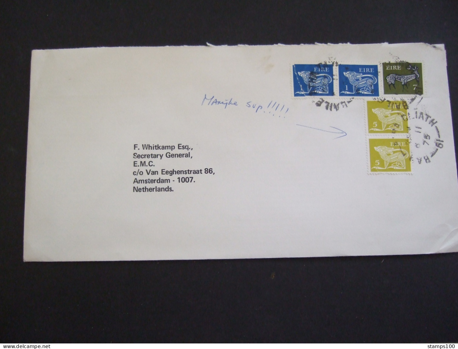 IRELAND. 1975   MAP 27 - Postal Stationery