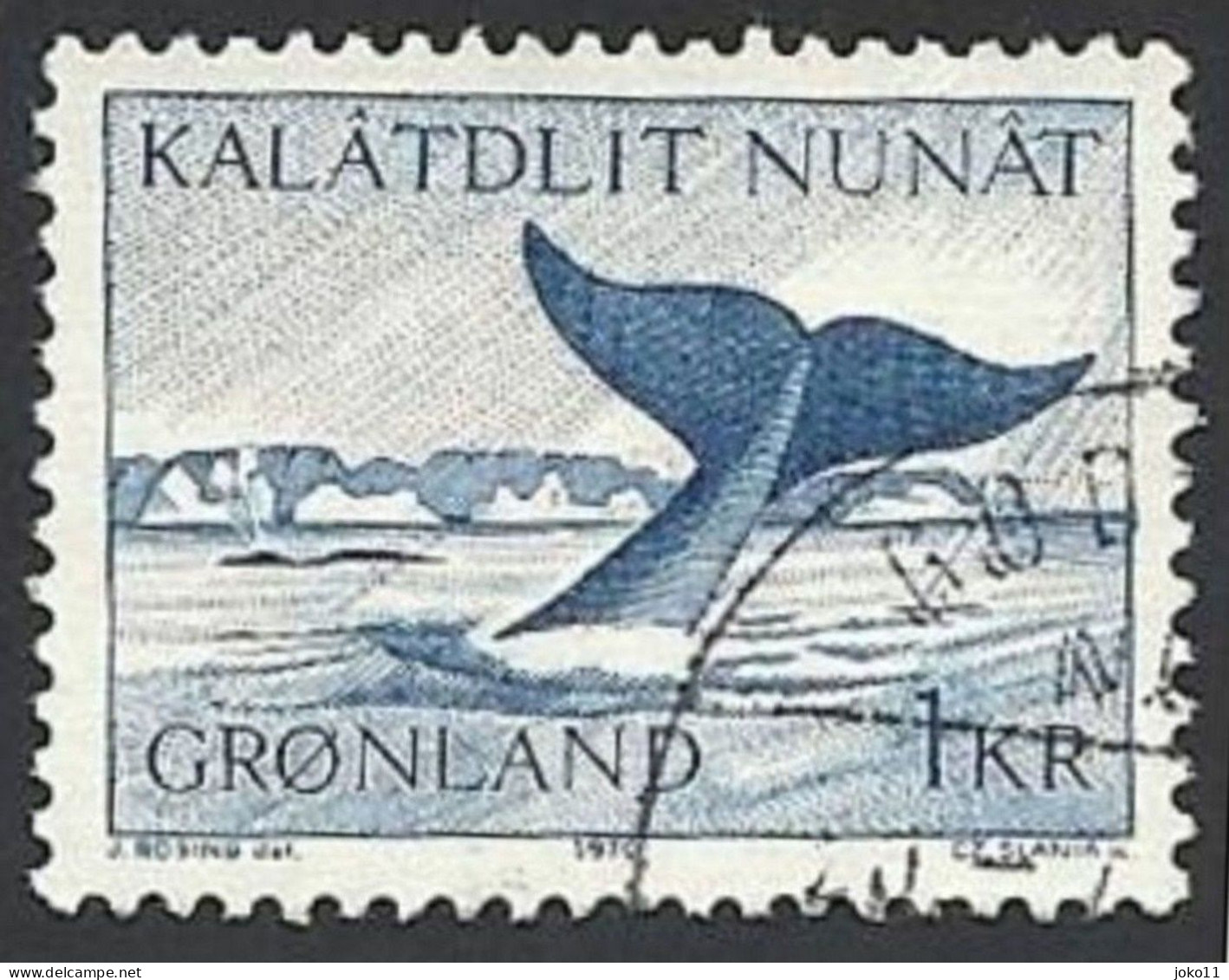 Grönland, 1970, Mi.-Nr. 75, Gestempelt - Gebruikt