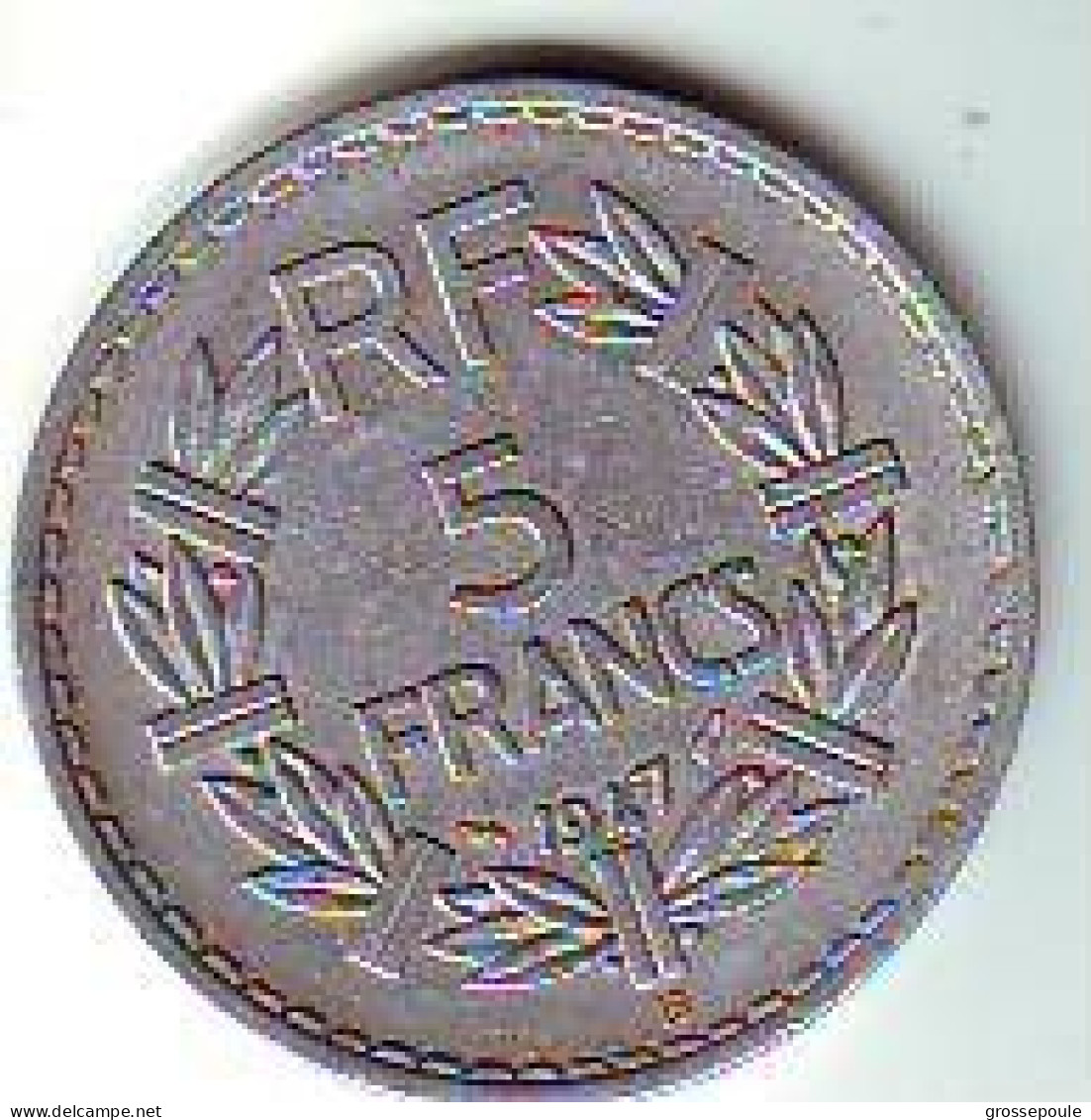 PIECE 5 FRANCS 1947 B - LAVRILLIER En Alluminium - - 5 Francs
