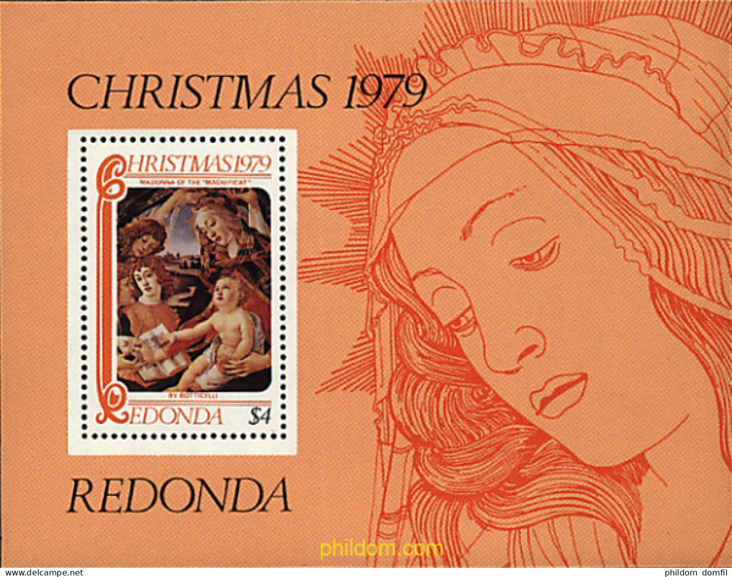 205071 MNH REDONDA 1979 NAVIDAD - Other & Unclassified