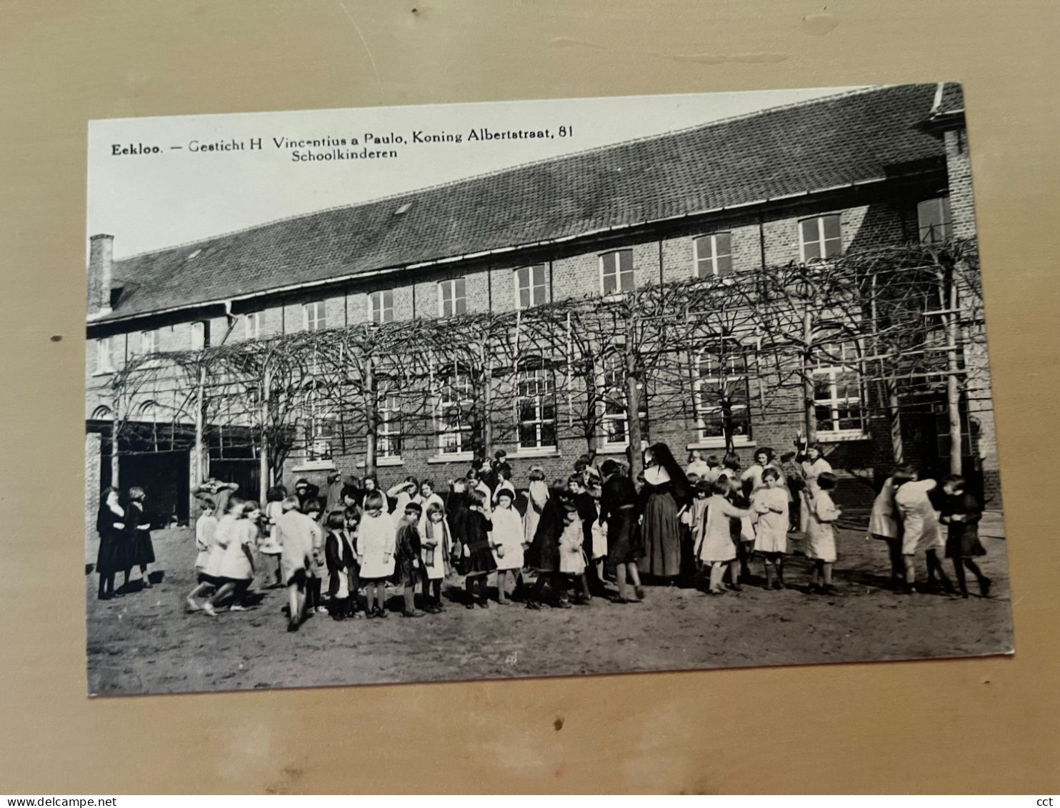 Eekloo Eeklo    Gesticht H Vincentius A Paulo Koning Albertstraat 81  Schoolkinderen - Eeklo