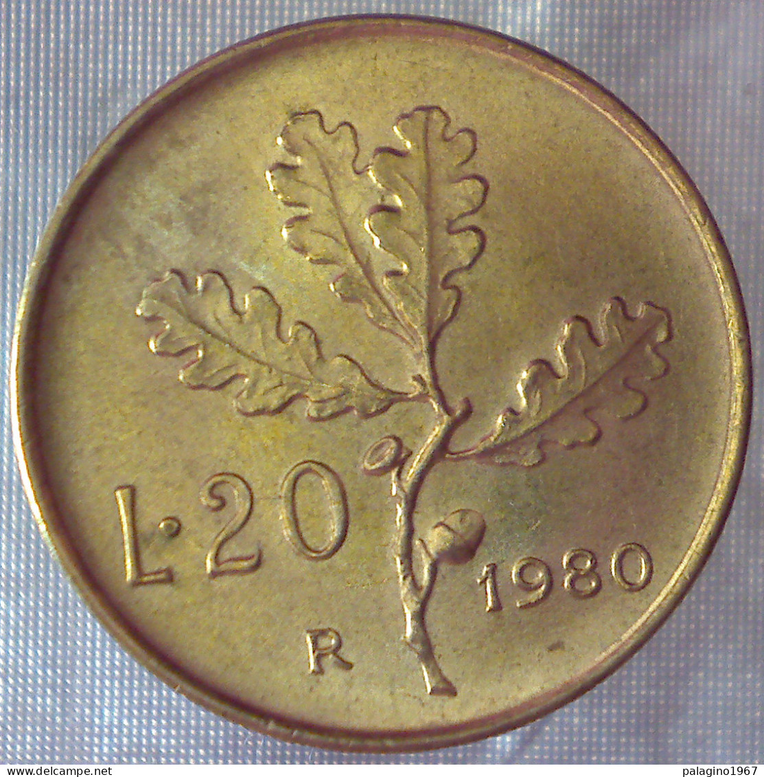 REPUBBLICA ITALIANA 20 Lire Ramo Di Quercia 1980 SPL QFDC  - 20 Lire