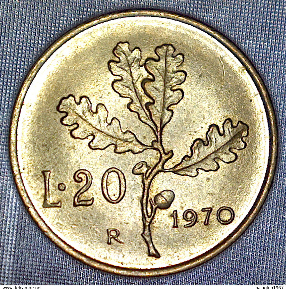 REPUBBLICA ITALIANA 20 Lire Ramo Di Quercia 1970 SPL++  - 20 Lire