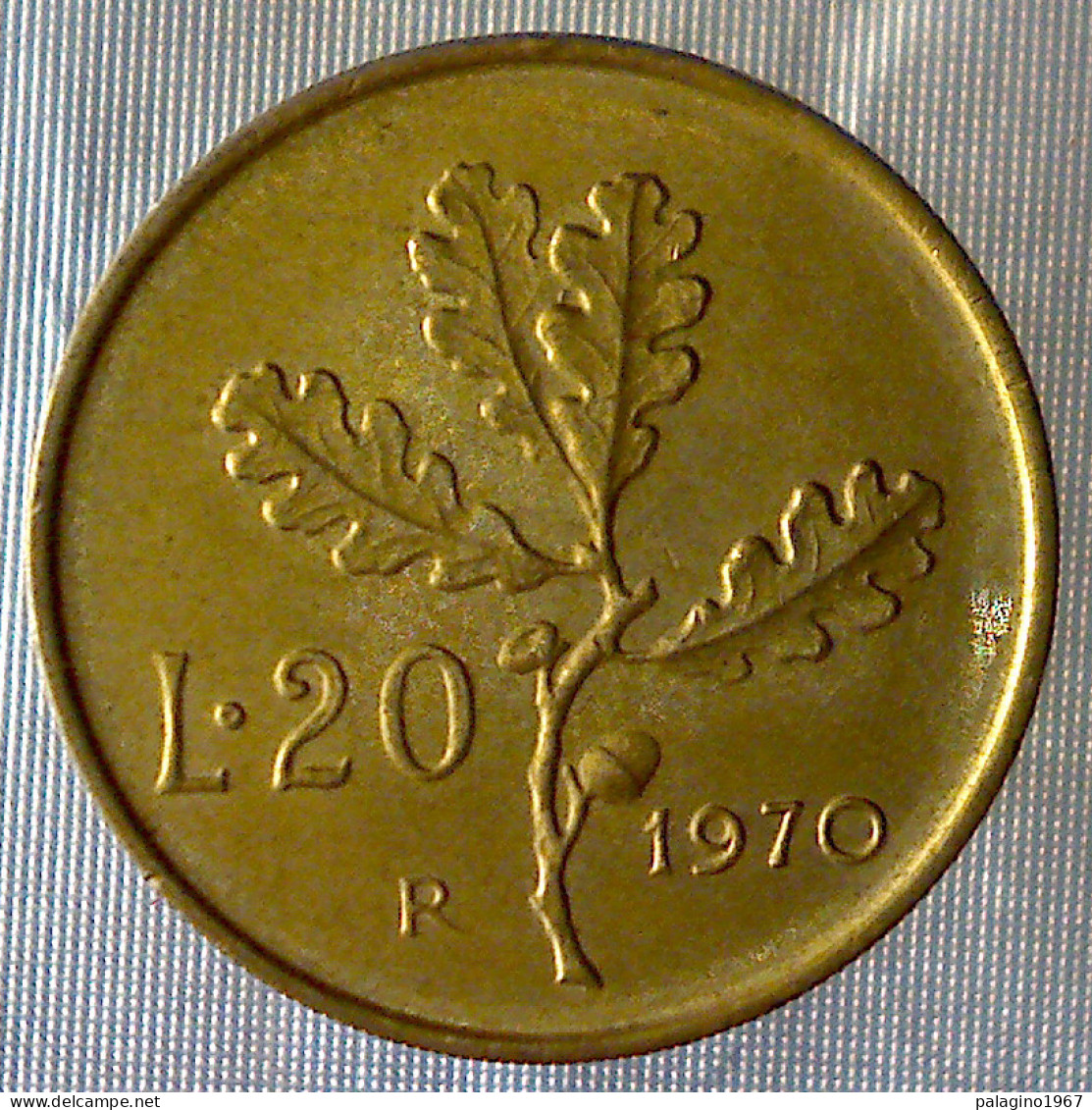 REPUBBLICA ITALIANA 20 Lire Ramo Di Quercia 1970 SPL++  - 20 Lire