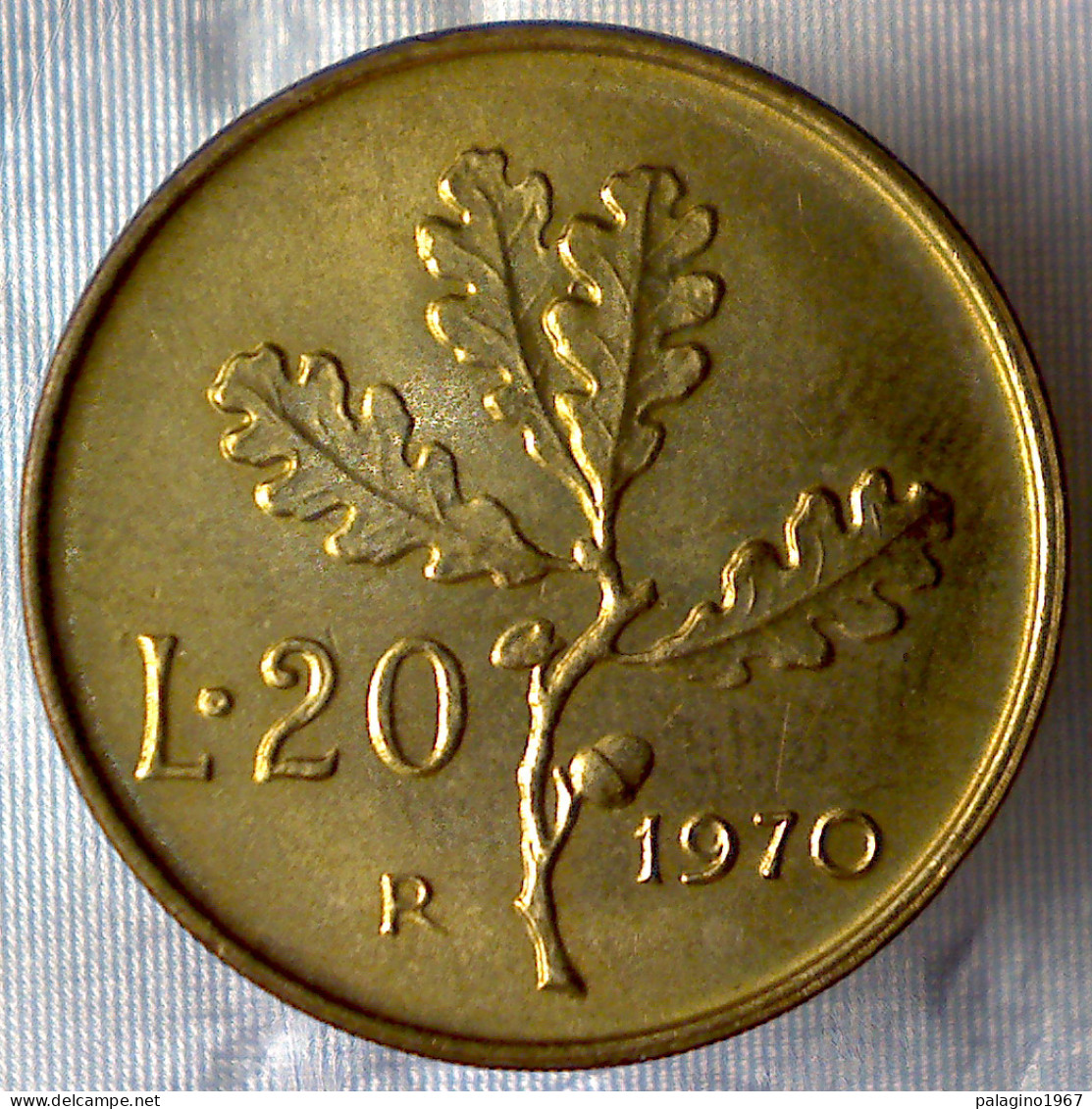 REPUBBLICA ITALIANA 20 Lire Ramo Di Quercia 1970 SPL++  - 20 Lire