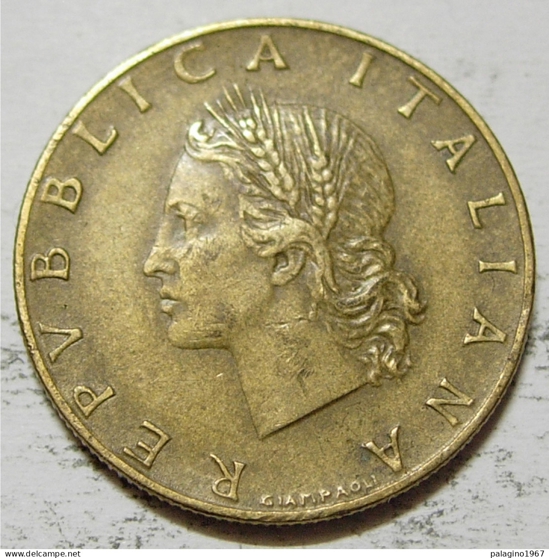 REPUBBLICA ITALIANA 20 Lire Ramo Di Quercia 1957 BB  - 20 Lire