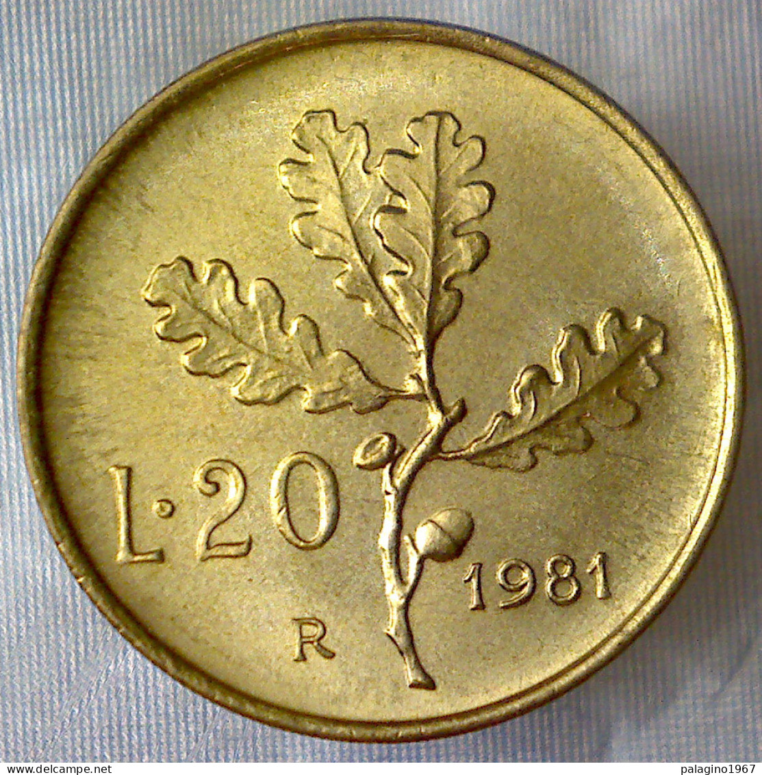 REPUBBLICA ITALIANA 20 Lire Ramo Di Quercia 1981 QFDC  - 20 Lire