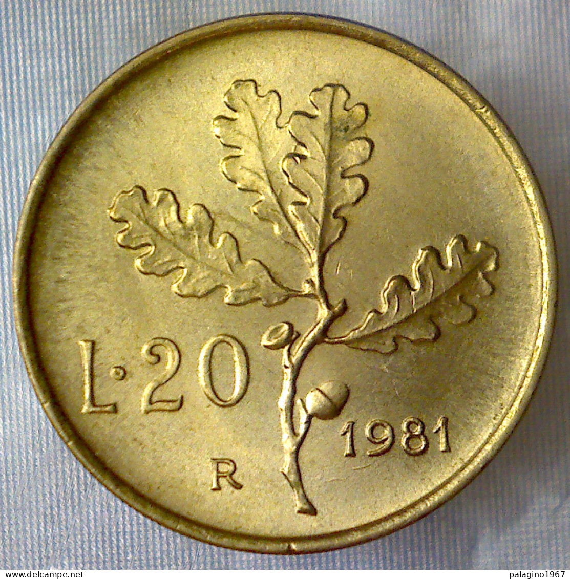 REPUBBLICA ITALIANA 20 Lire Ramo Di Quercia 1981 QFDC  - 20 Lire