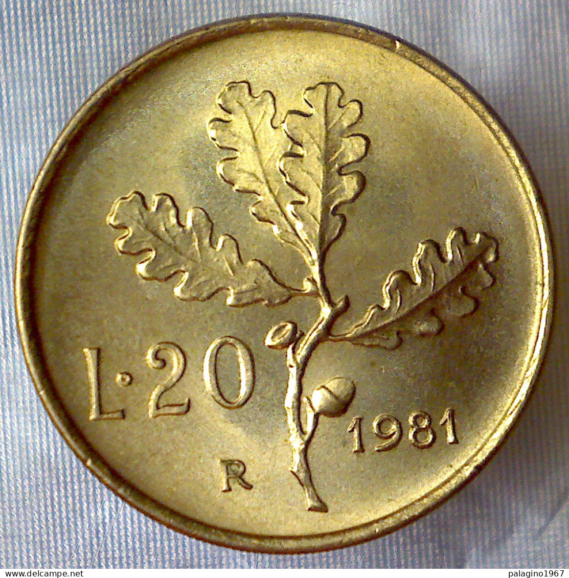 REPUBBLICA ITALIANA 20 Lire Ramo Di Quercia 1981 QFDC  - 20 Lire