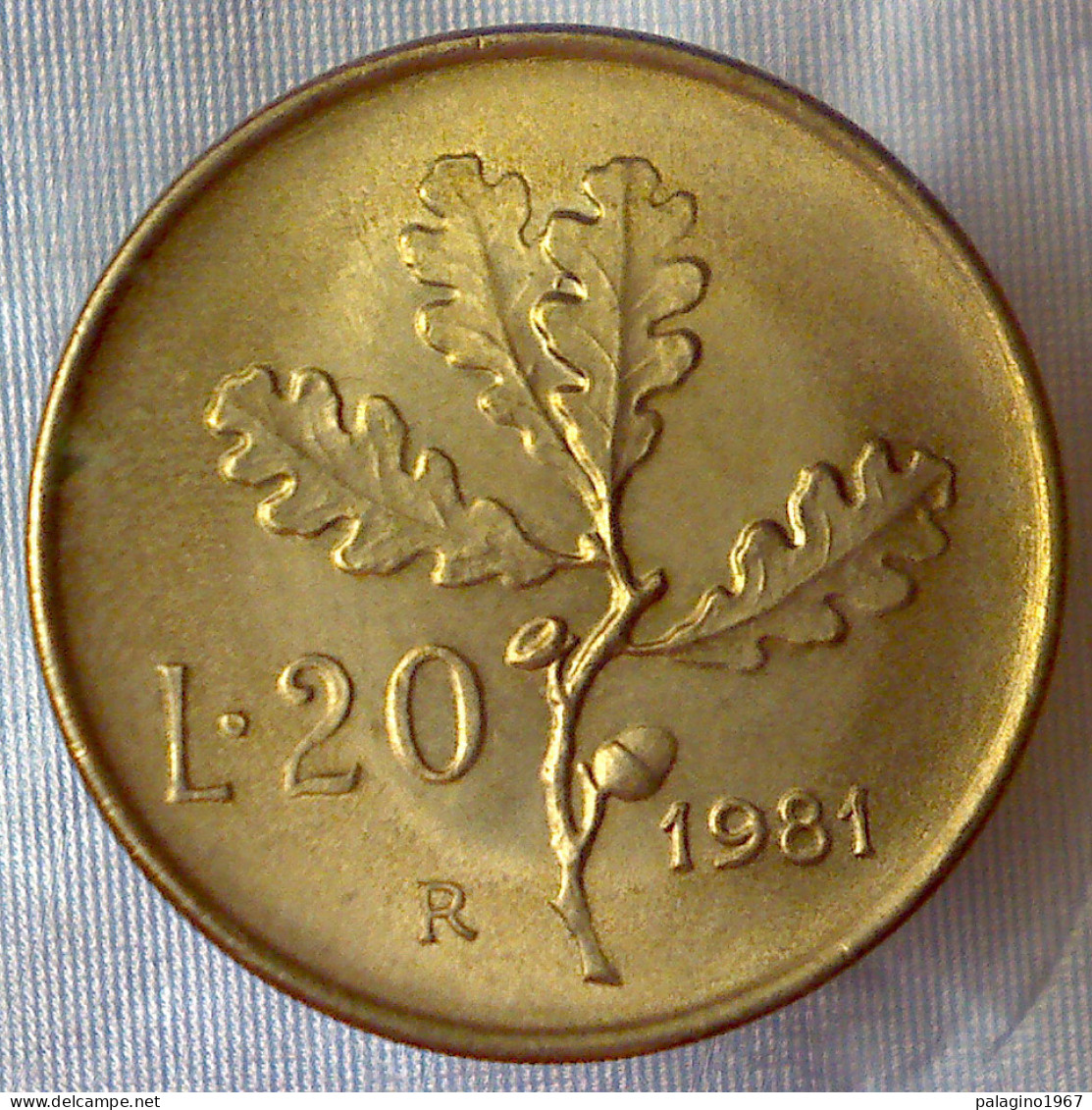 REPUBBLICA ITALIANA 20 Lire Ramo Di Quercia 1981 QFDC  - 20 Lire