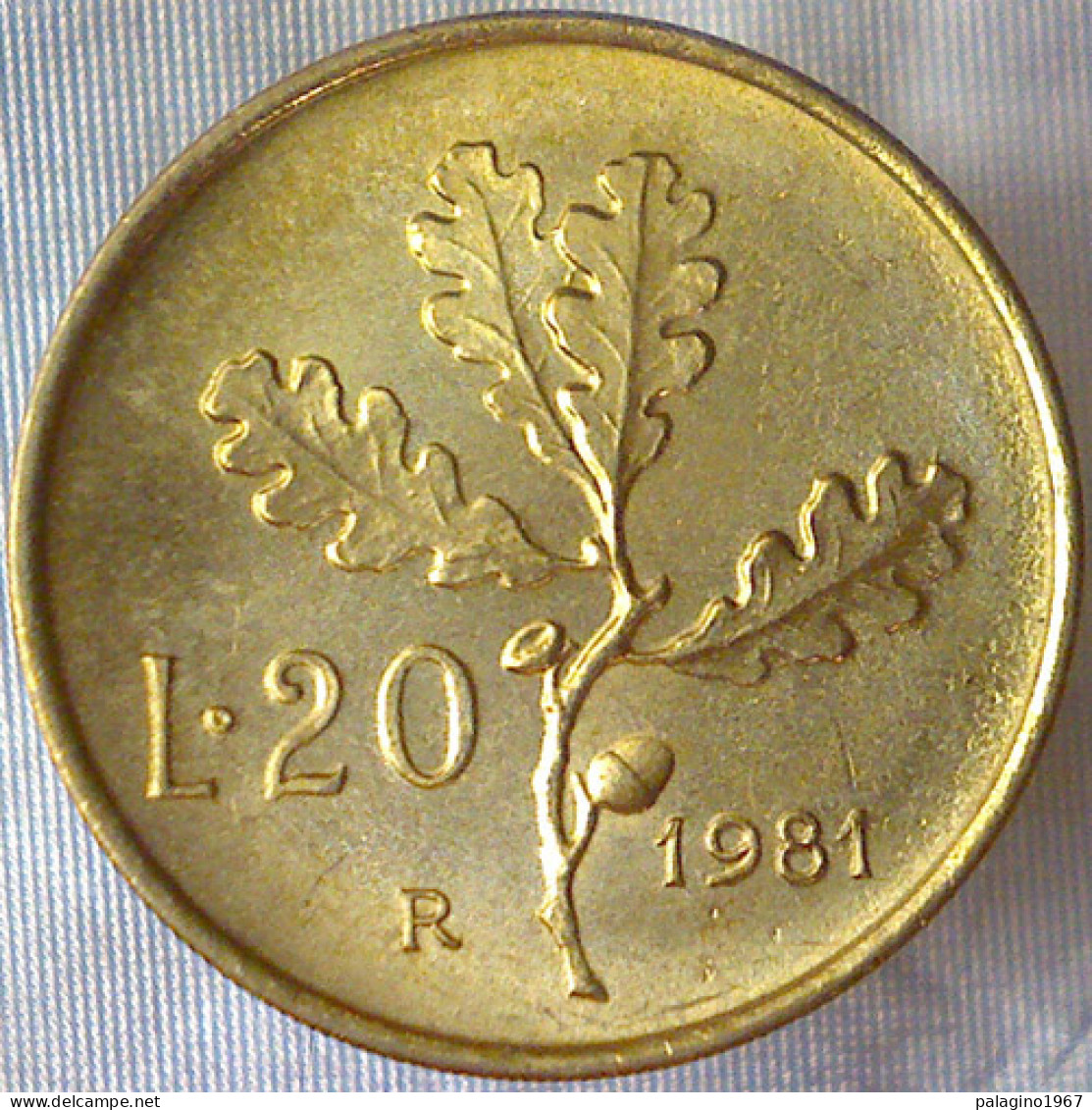 REPUBBLICA ITALIANA 20 Lire Ramo Di Quercia 1981 QFDC  - 20 Lire